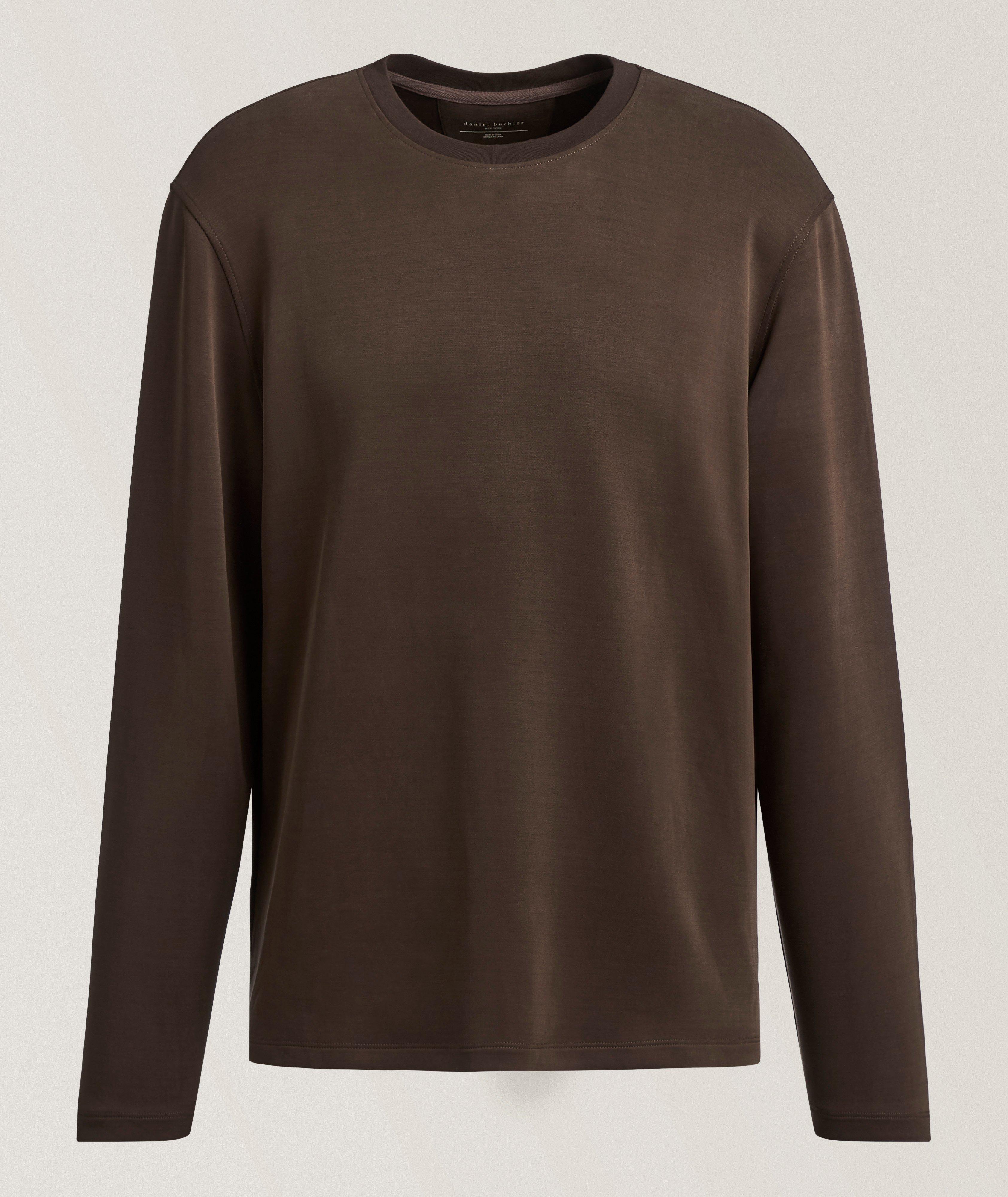 Butter-Soft Long-Sleeve Crewneck T-Shirt  image 0