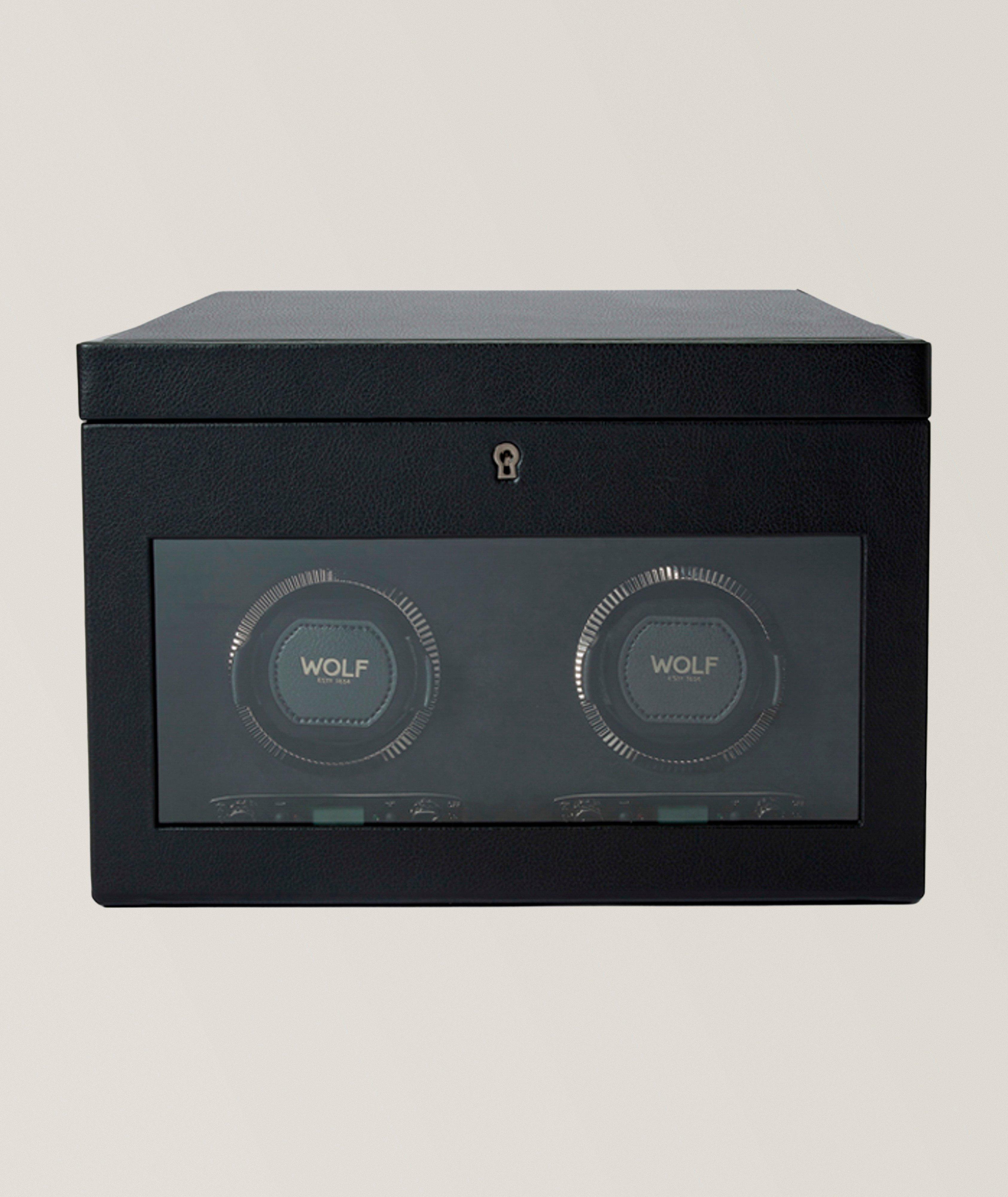British Racing Double Watch Winder with Storage image 0