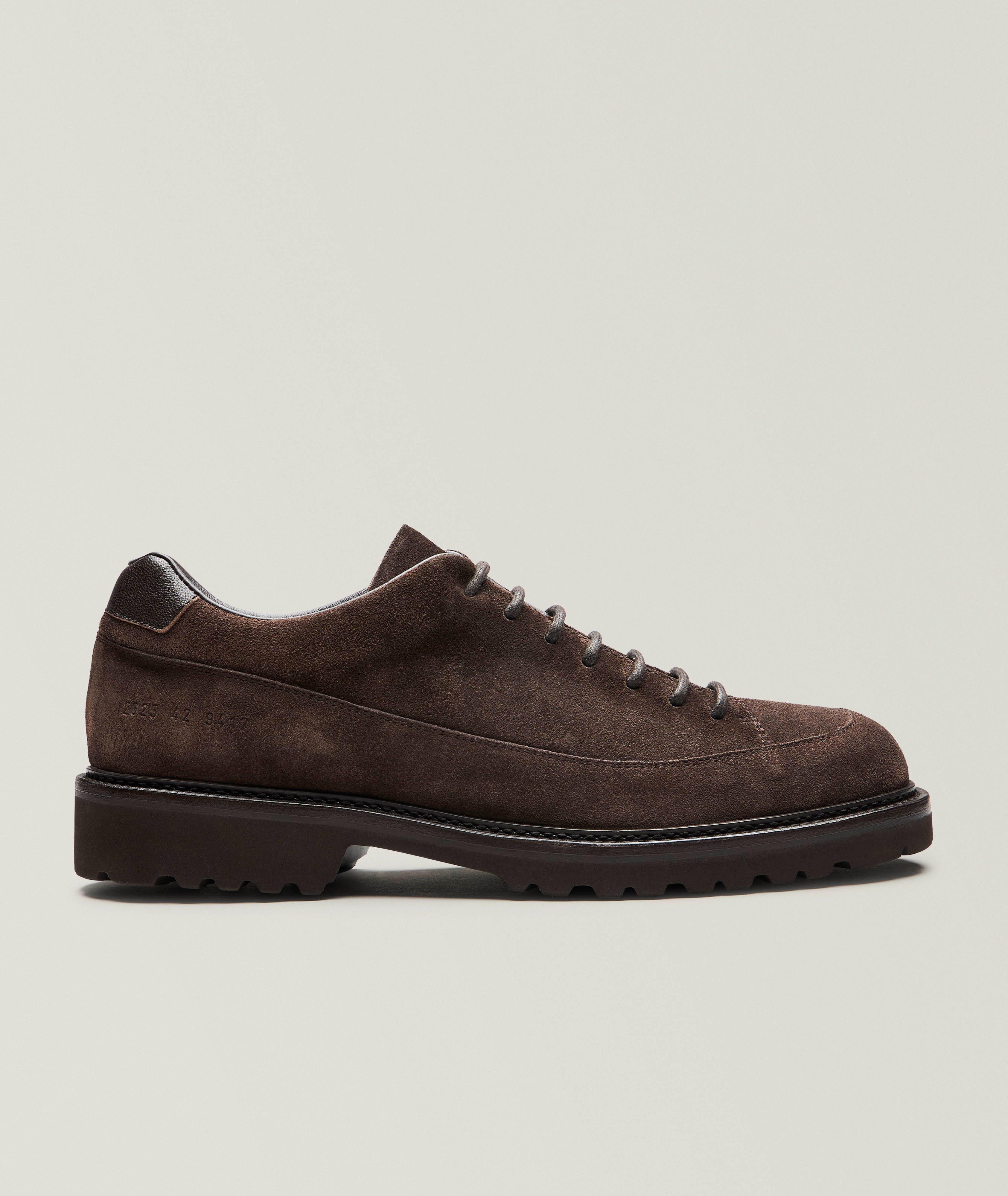 Common Projects Bottes randonnée en suède basses 