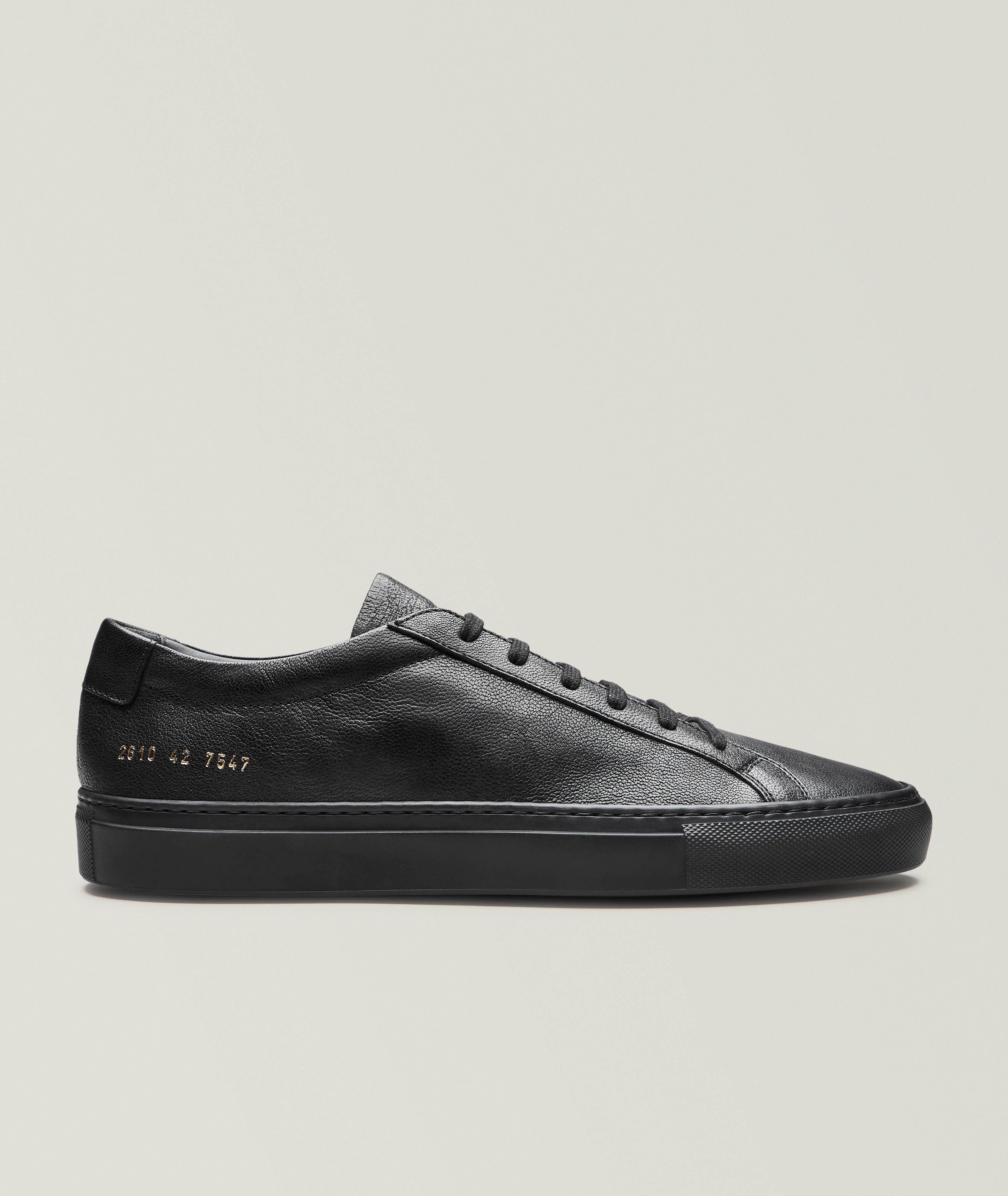 Common Projects Achilles Nappa Leather Sneakers