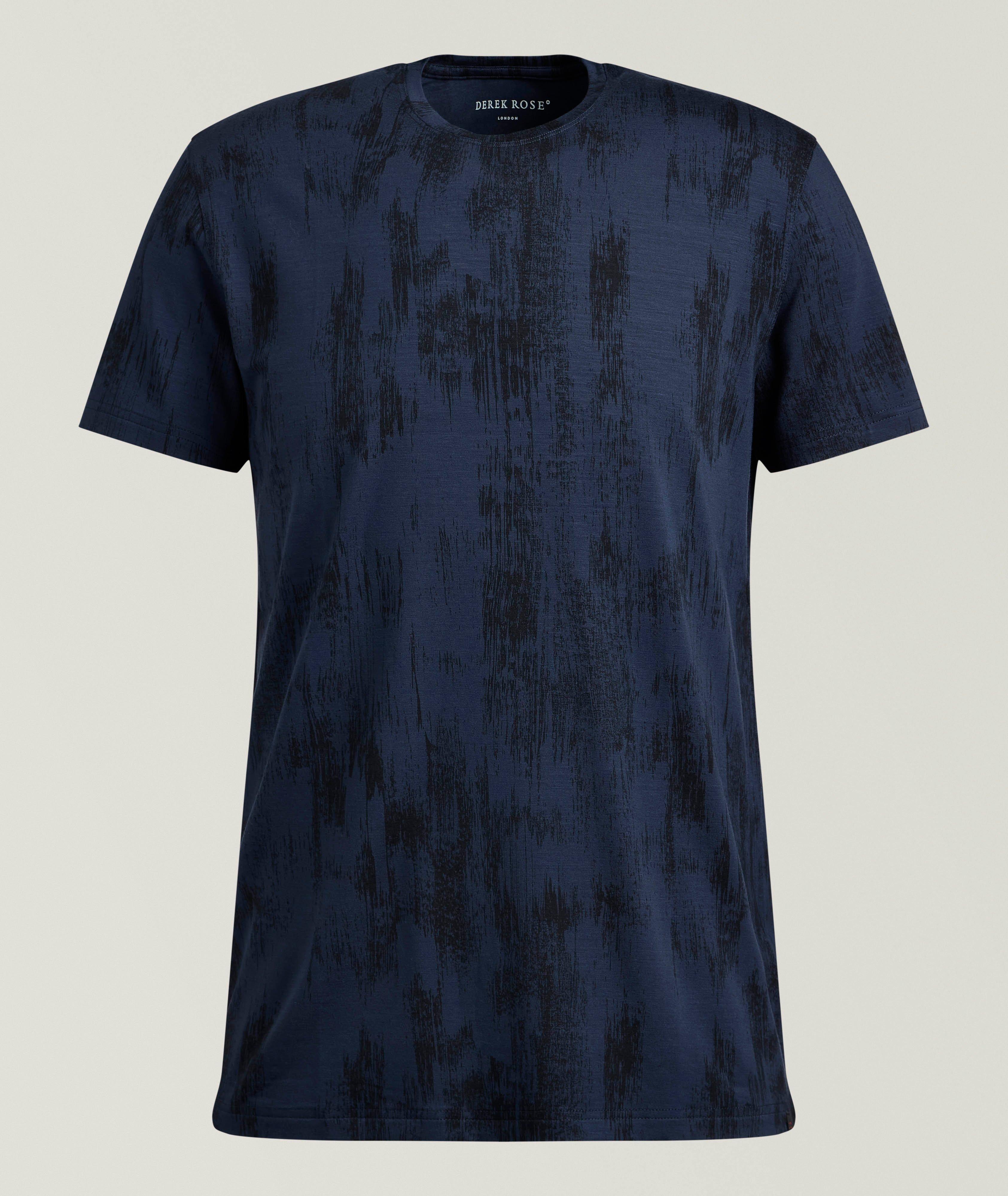 Derek Rose T-shirt modal-extensible coups de pinceau