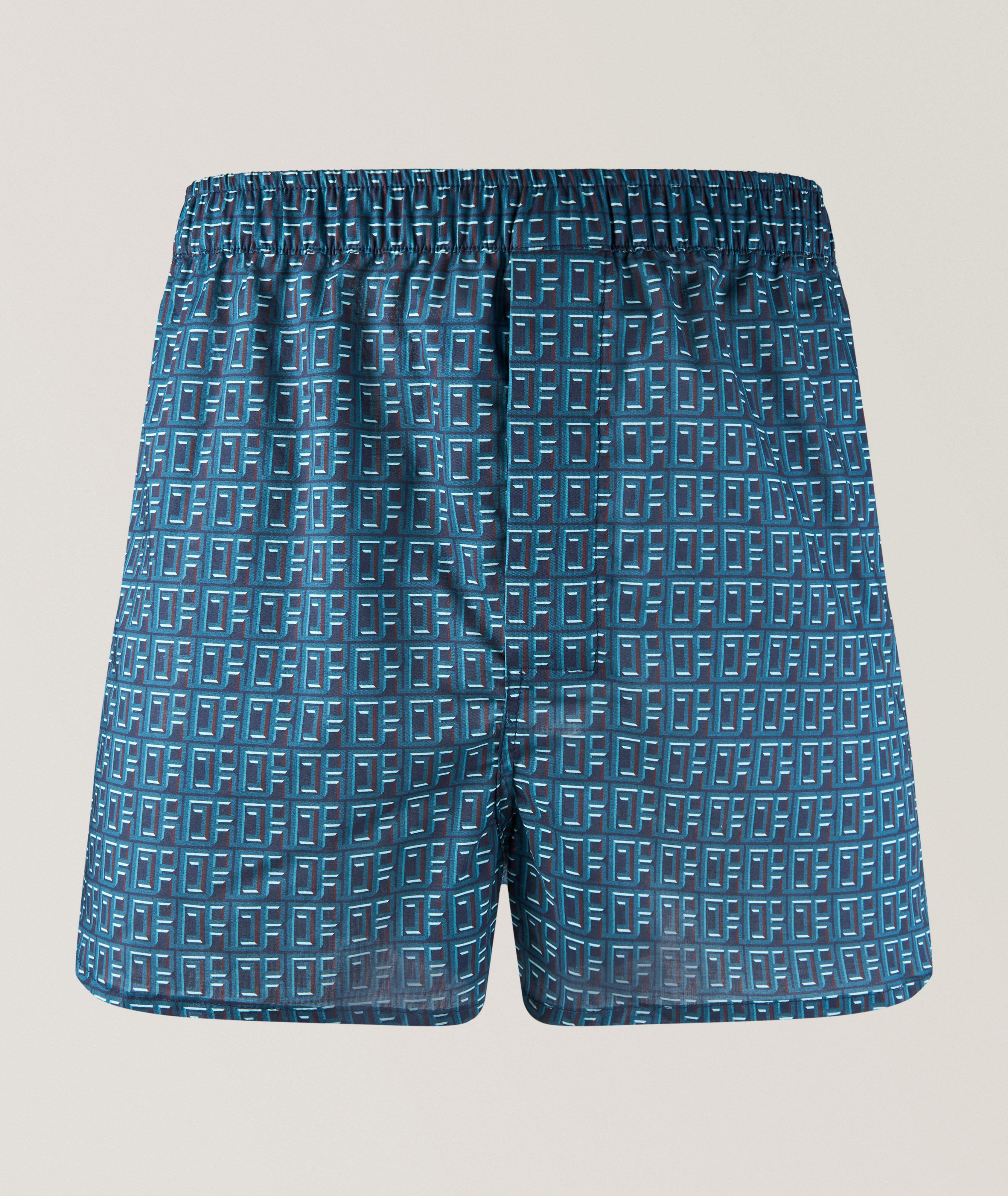 Derek Rose Modern-Fit Monogram Batiste Boxers