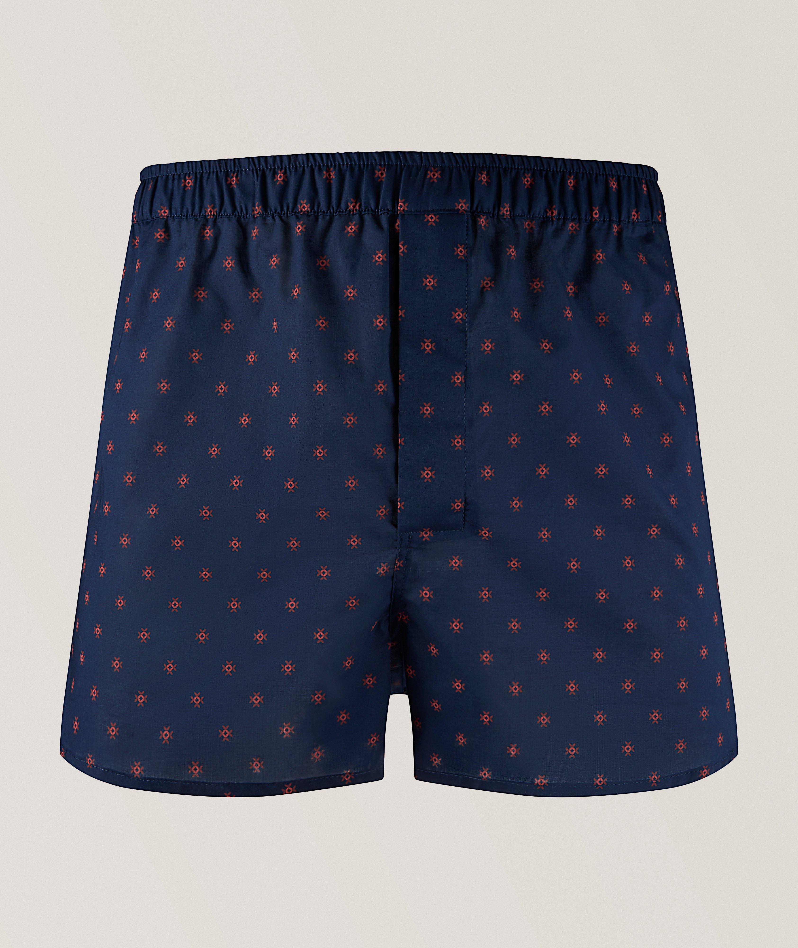 Derek Rose Modern-Fit Rose Star Batiste Boxers