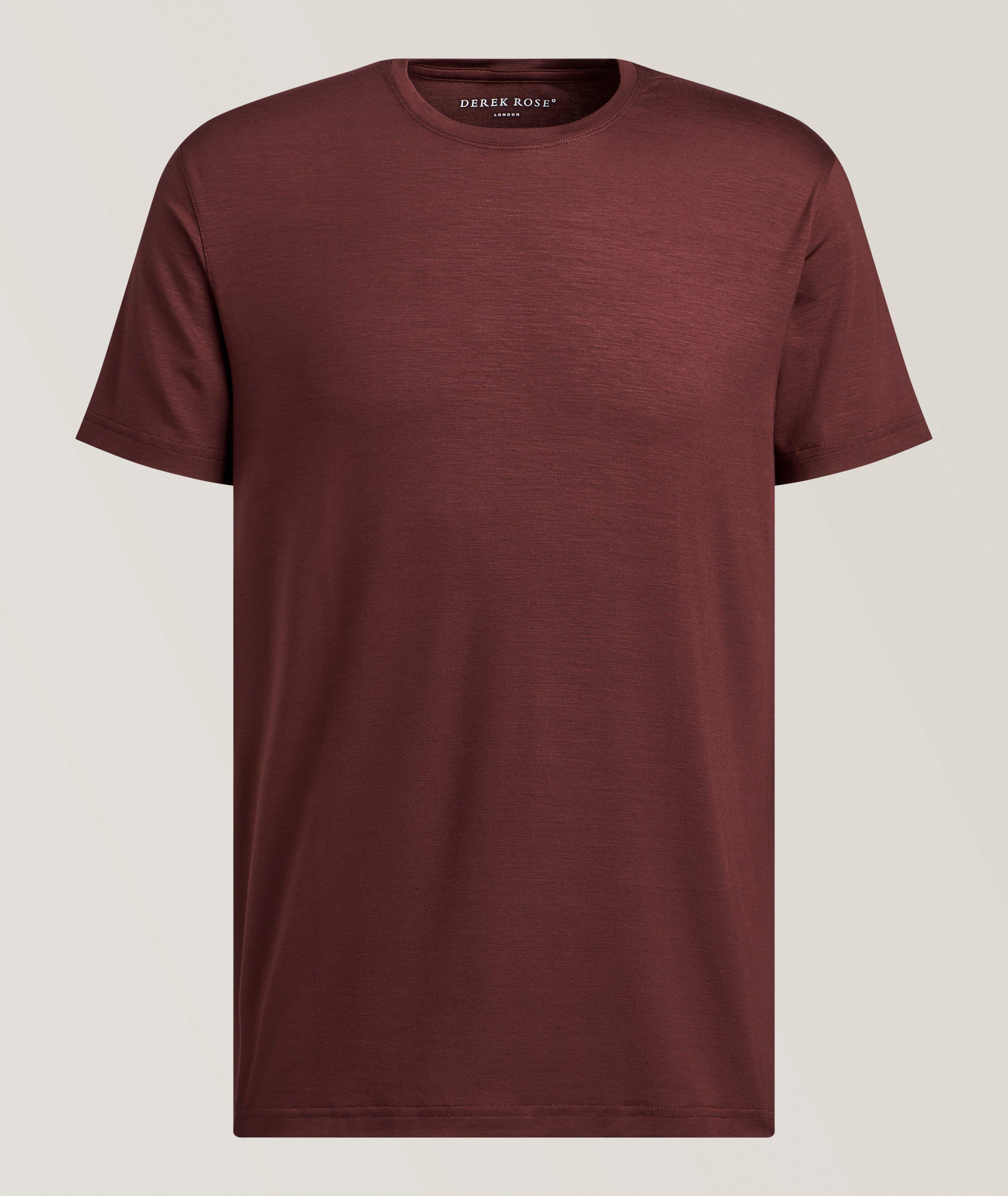 Derek Rose T-shirt encolure ronde modal-extensible
