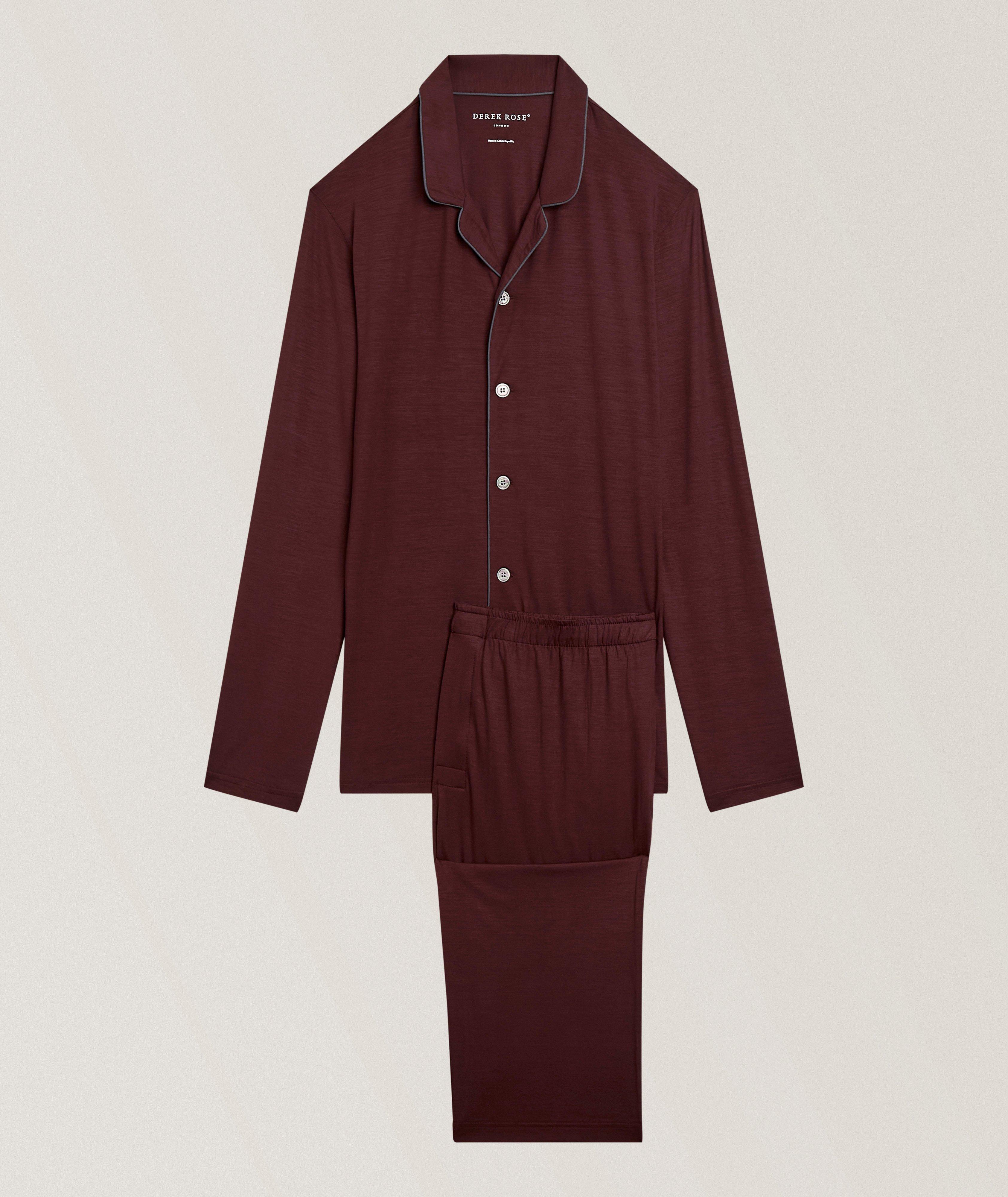 Derek Rose Ensemble de pyjama modal-extensible micro Basel