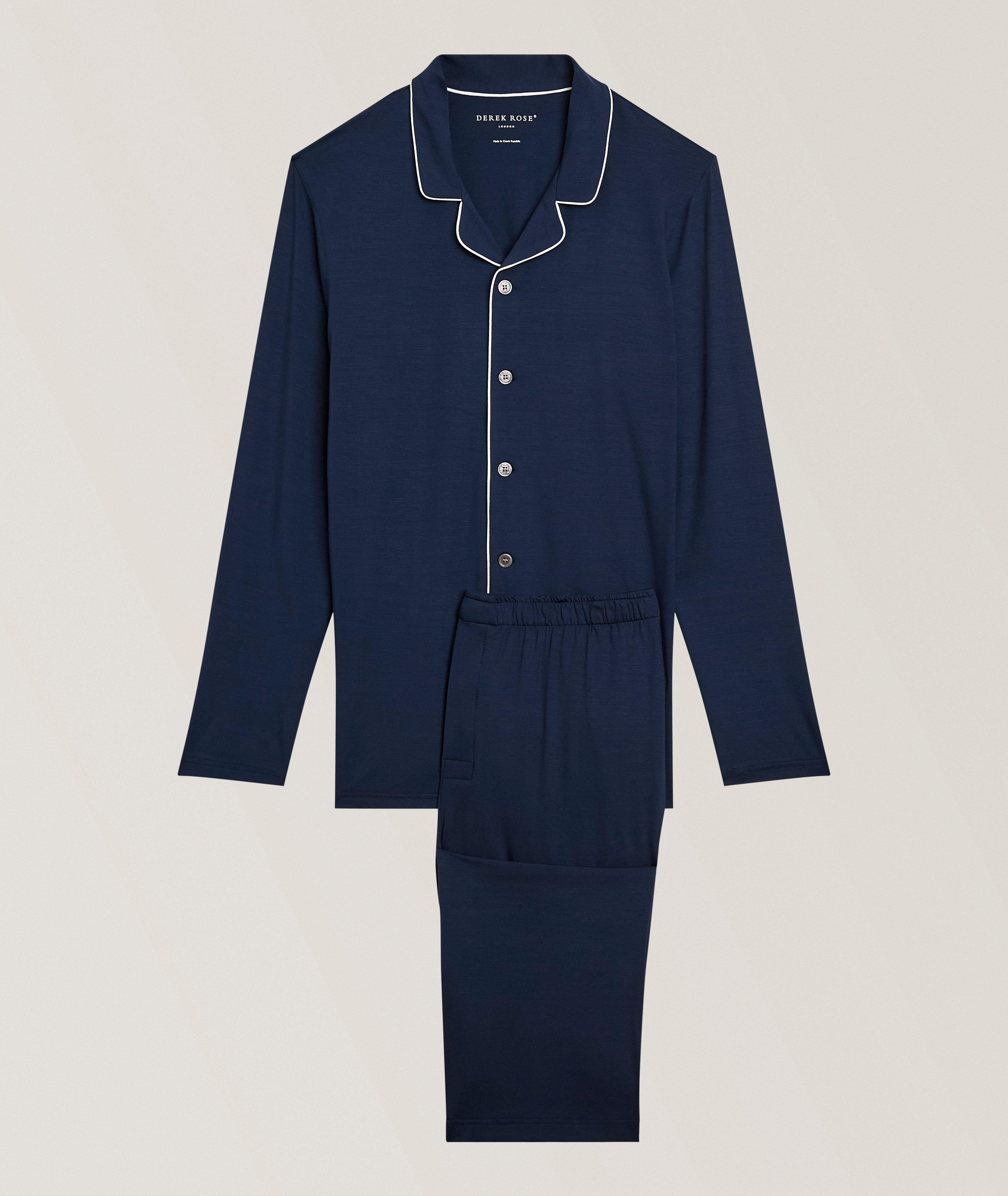 Derek Rose Ensemble de pyjama modal-extensible micro Basel