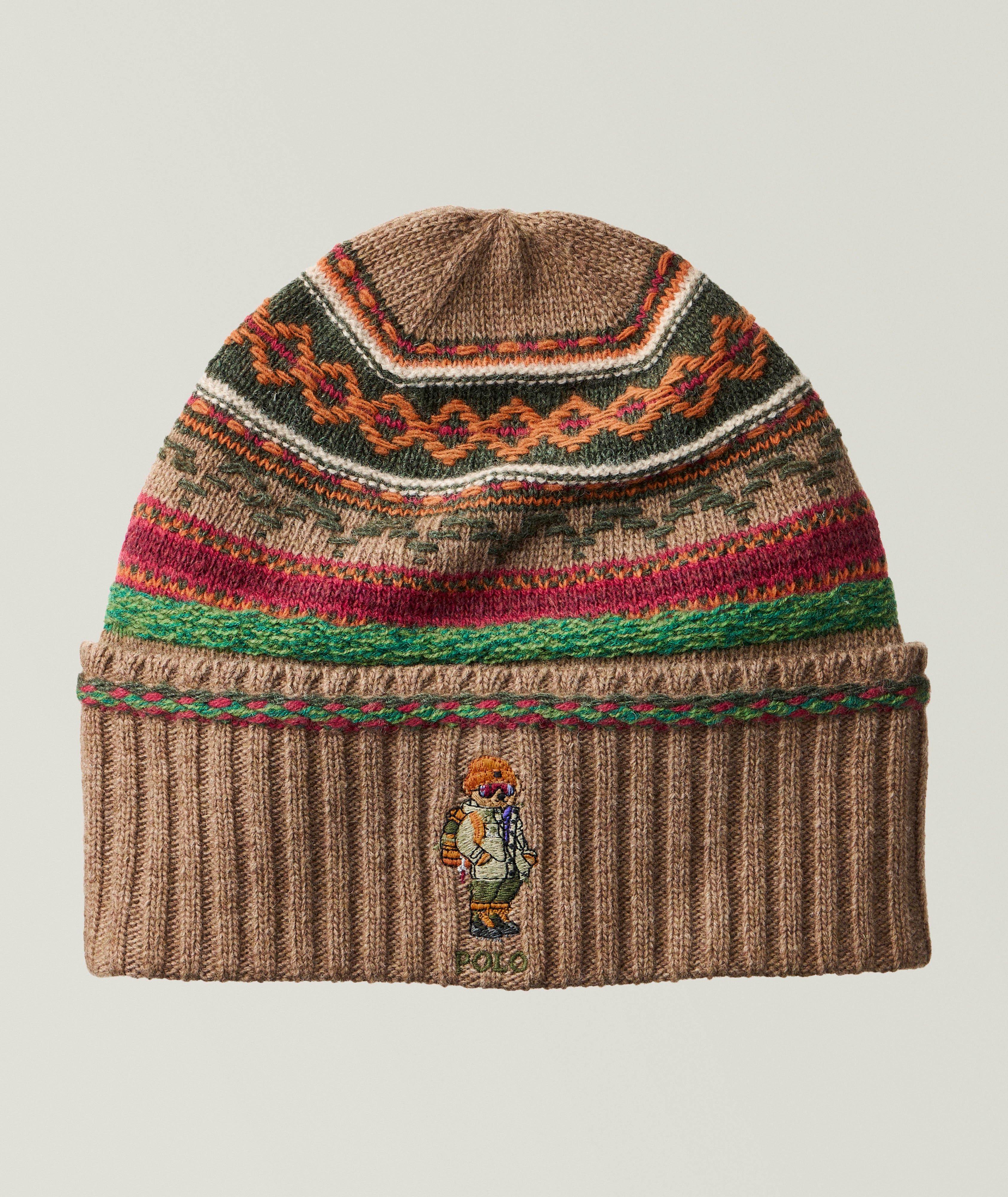 Tuque en laine-mélange Polo Bear Fair Isle image 0