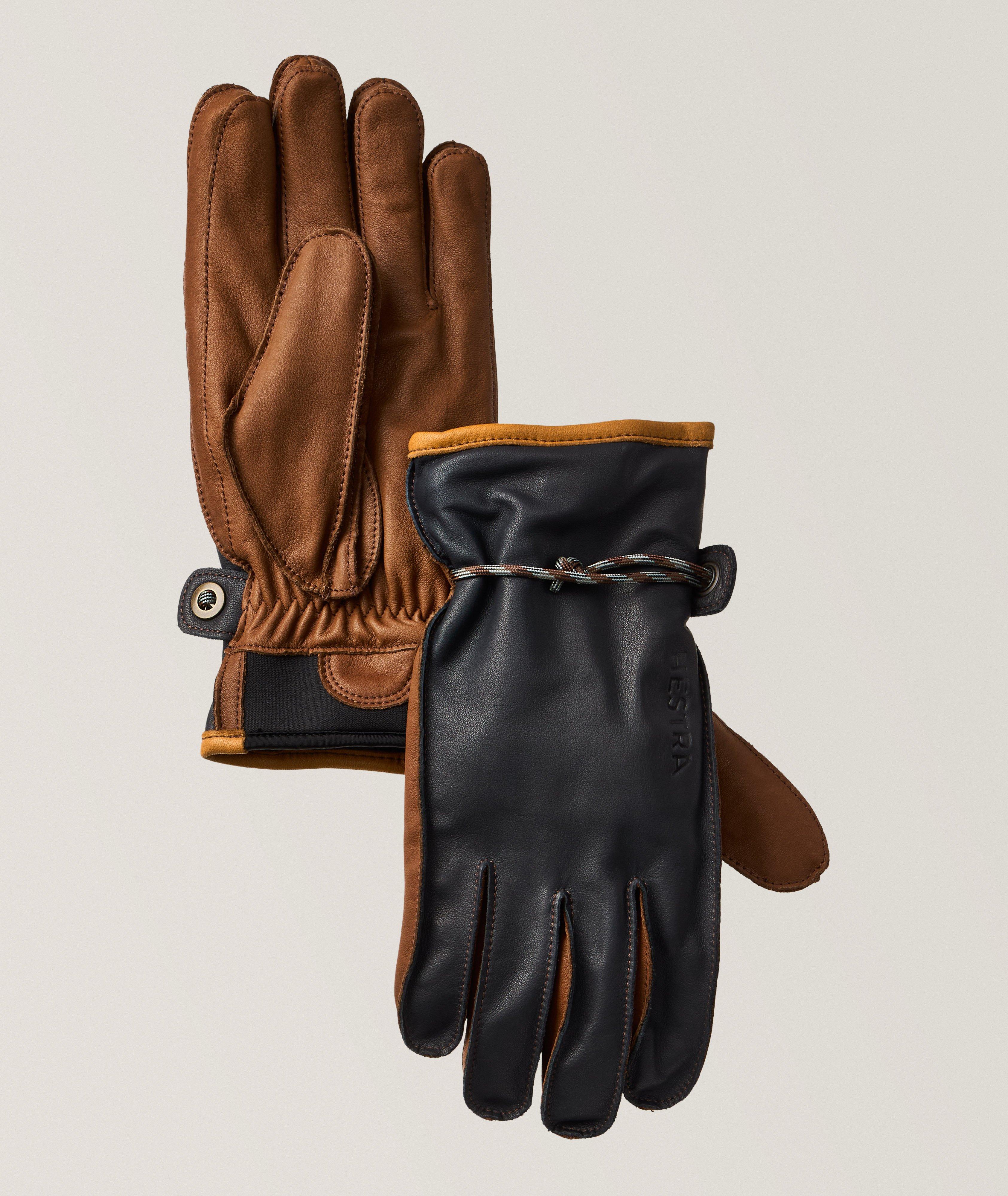 Hestra Wakayama Wool-Lined Leather Gloves