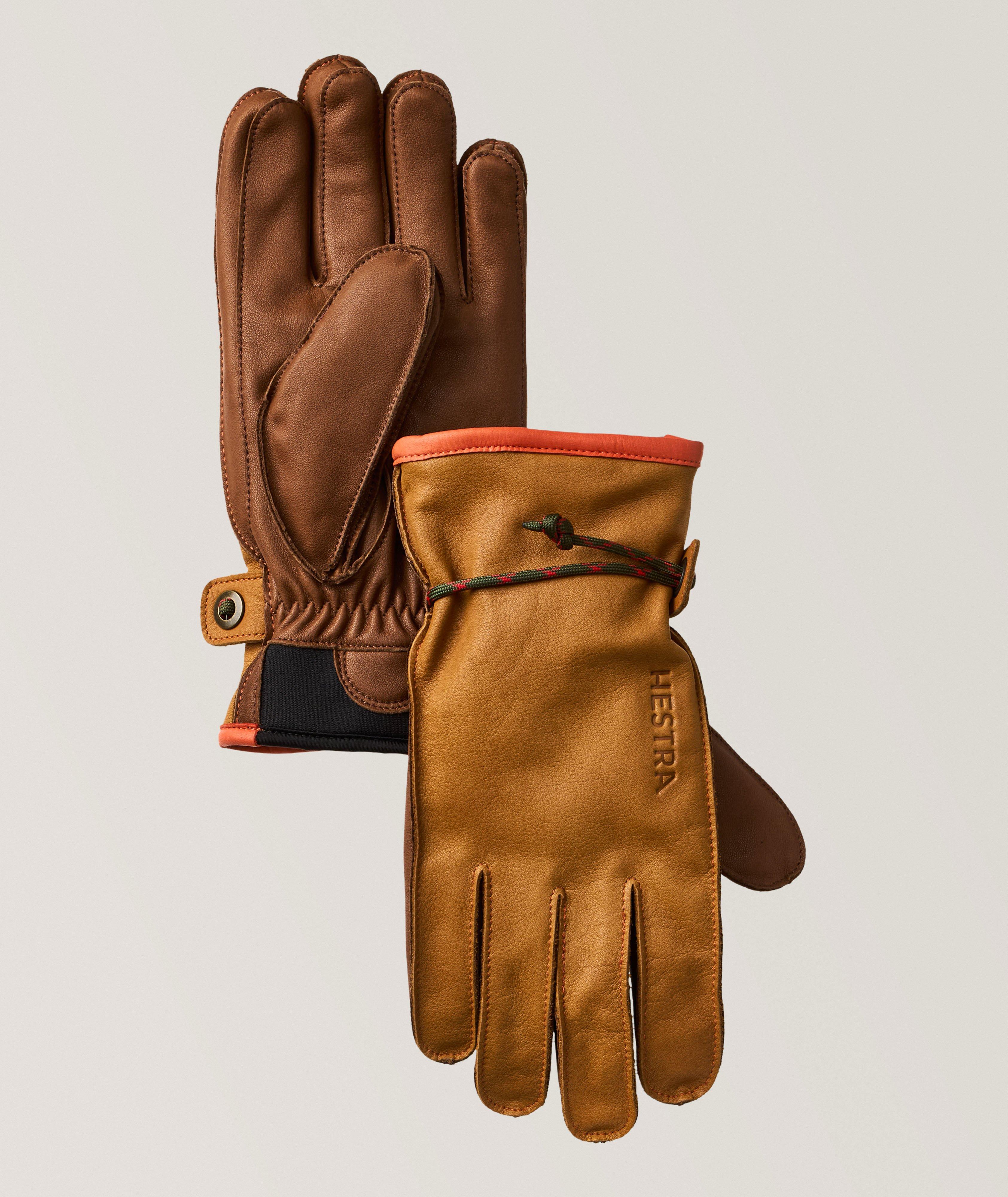 Wakayama Wool-Lined Leather Gloves image 0