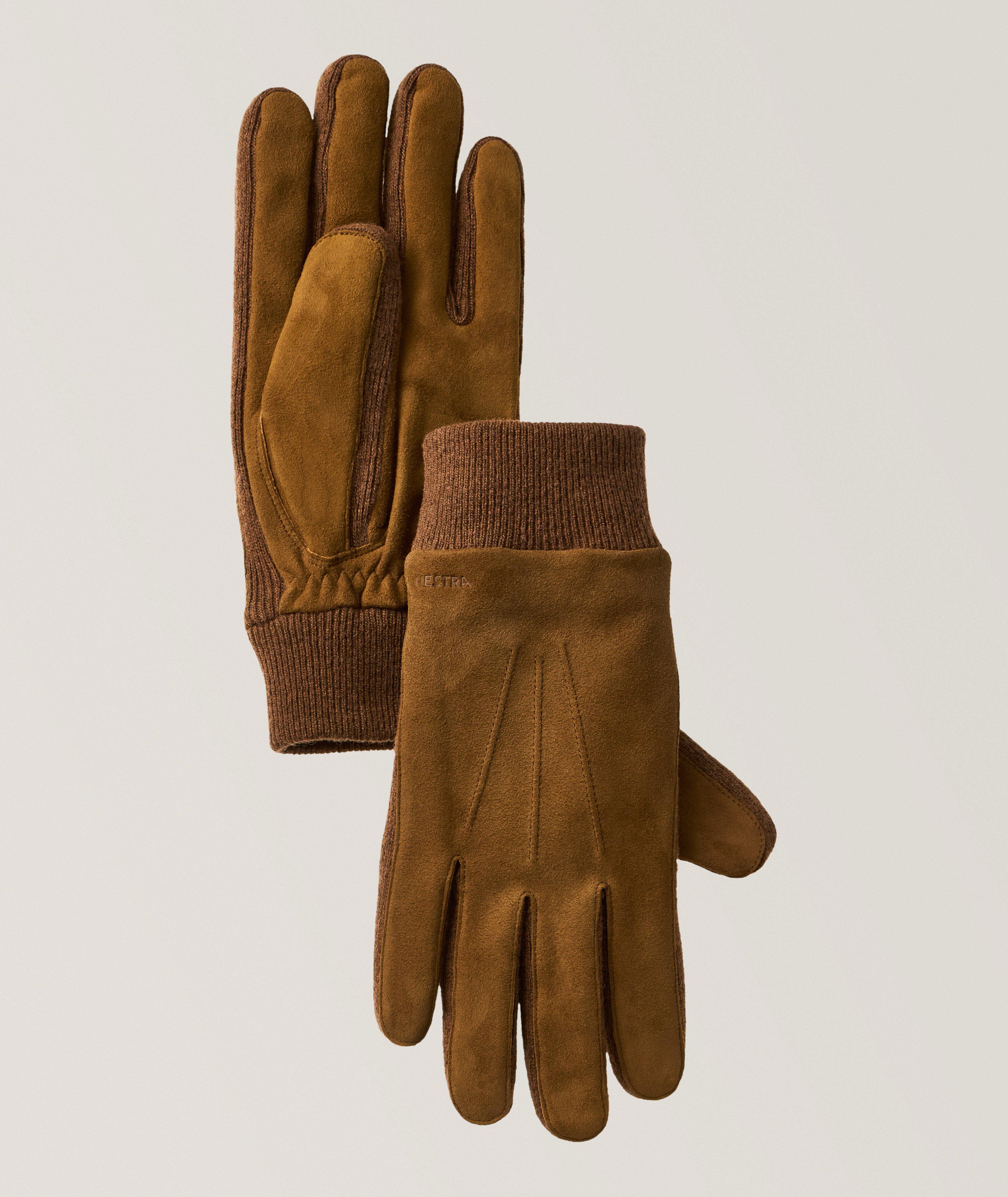 Gants en laine & suède Geoffrey  image 0