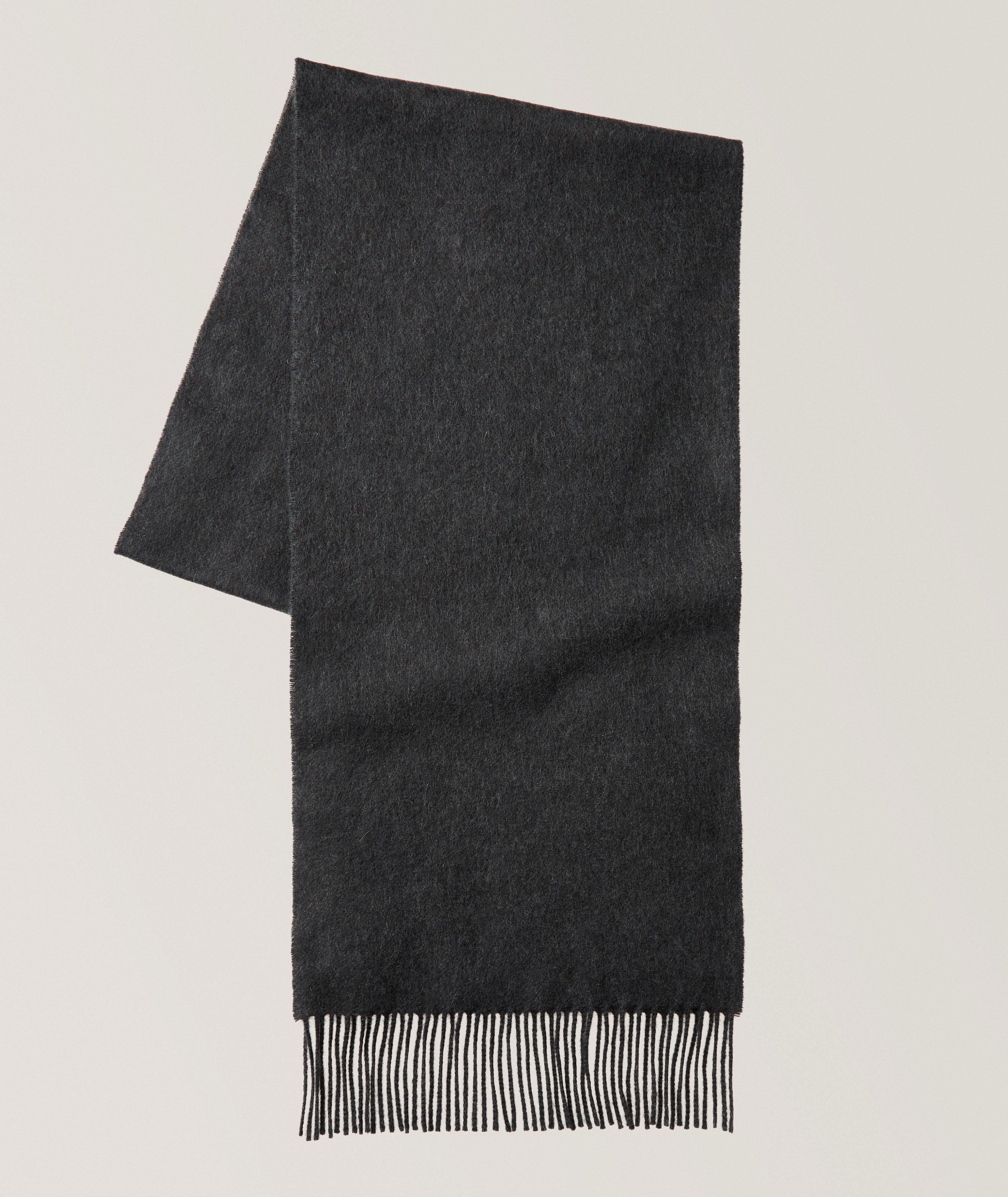 Johnstons of Elgin Fringe-Trim Cashmere Scarf 