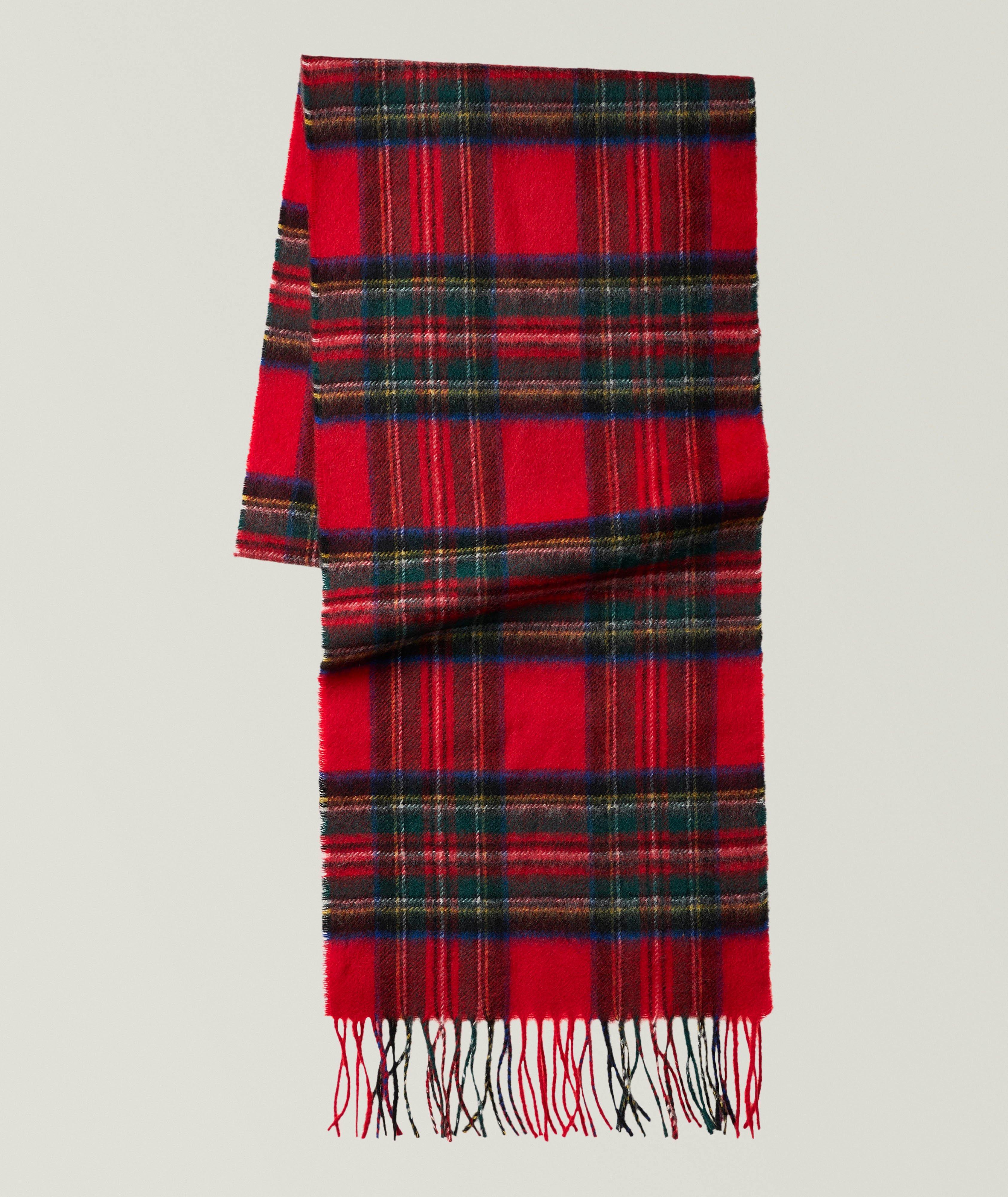 Johnstons of Elgin Royal Stewart Tartan Cashmere Scarf 