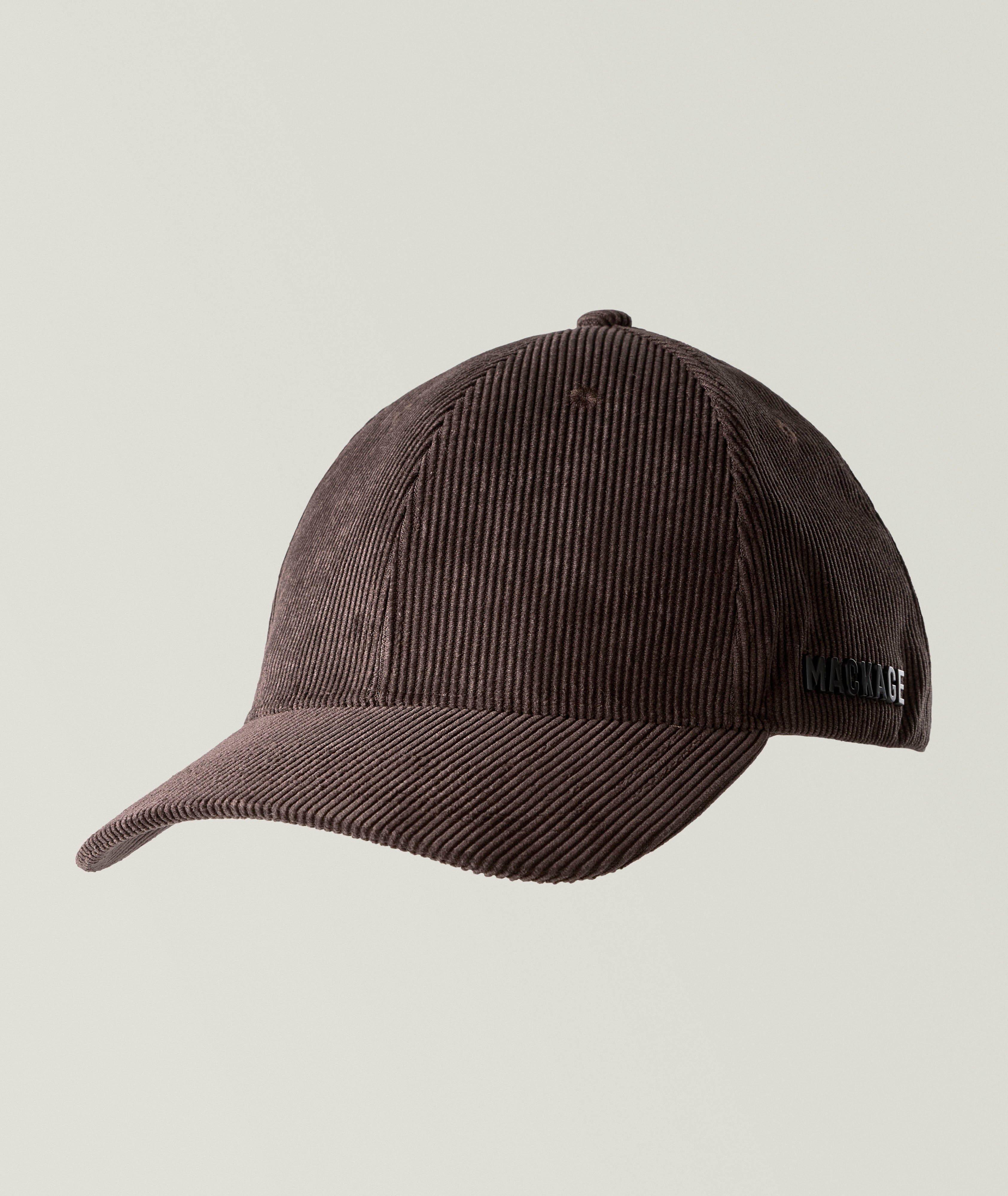 Mackage Casquette baseball velours côtelé Anderson