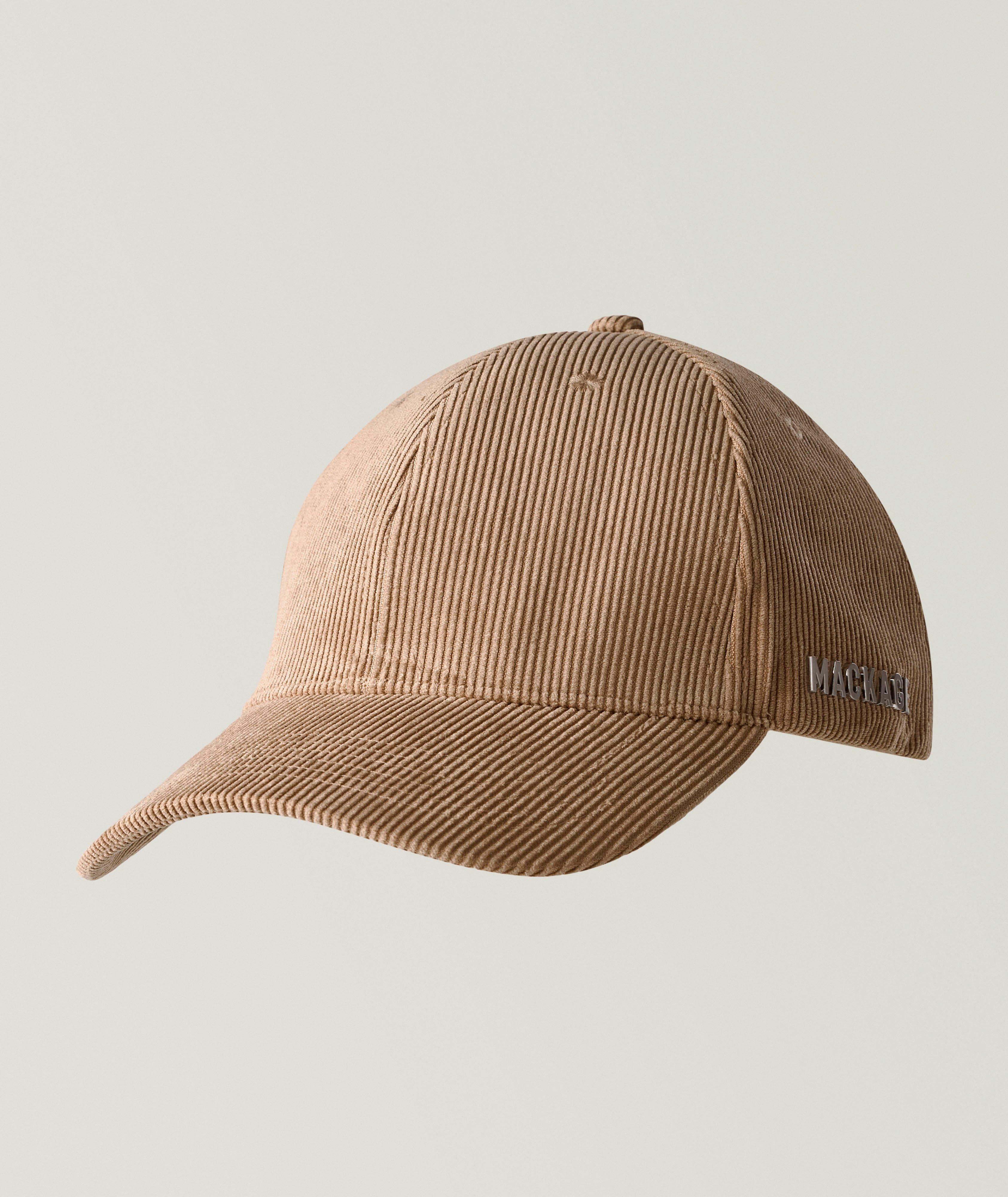 Mackage Casquette baseball velours côtelé Anderson