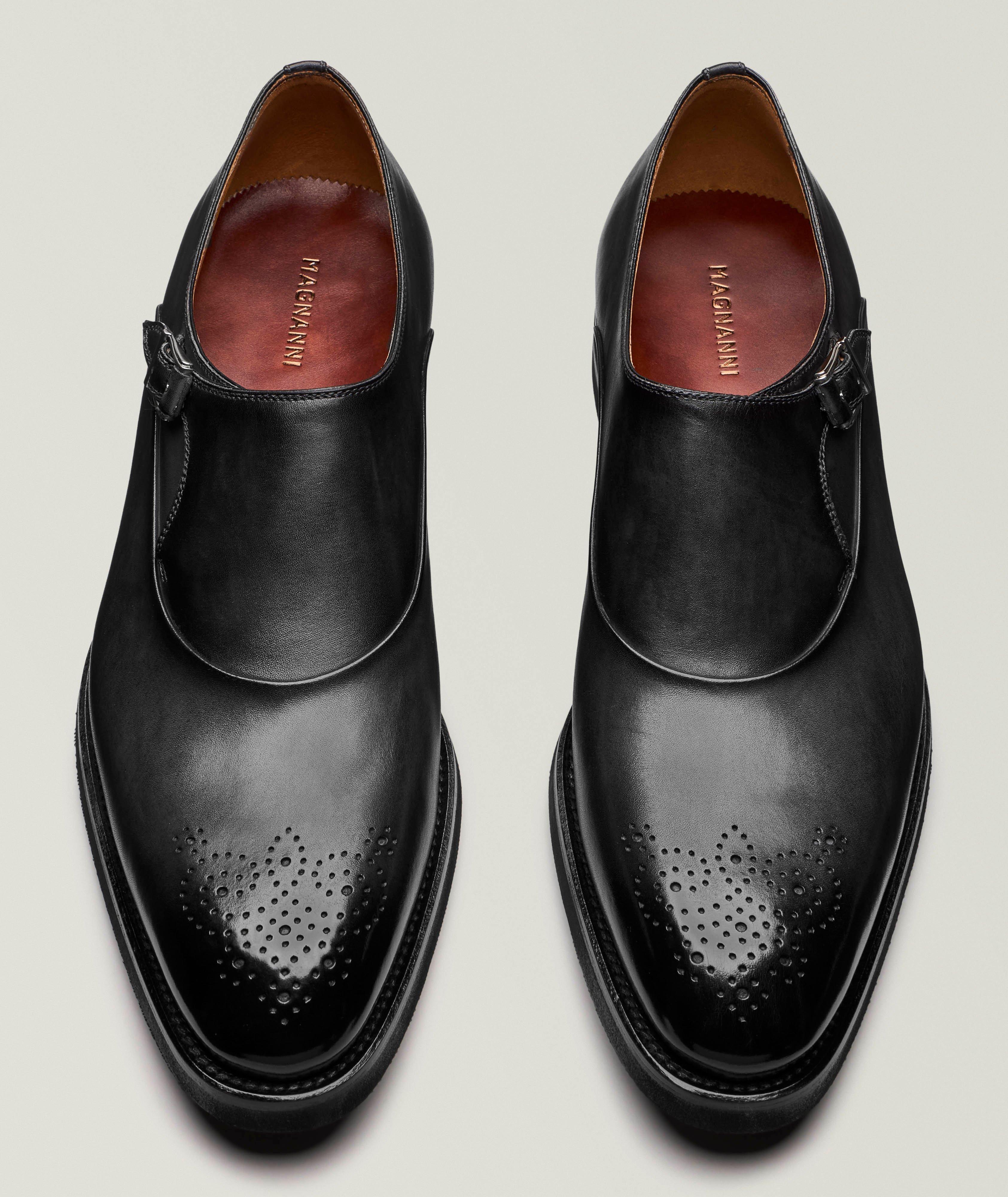Orlay Brogue Leather Monkstraps image 1