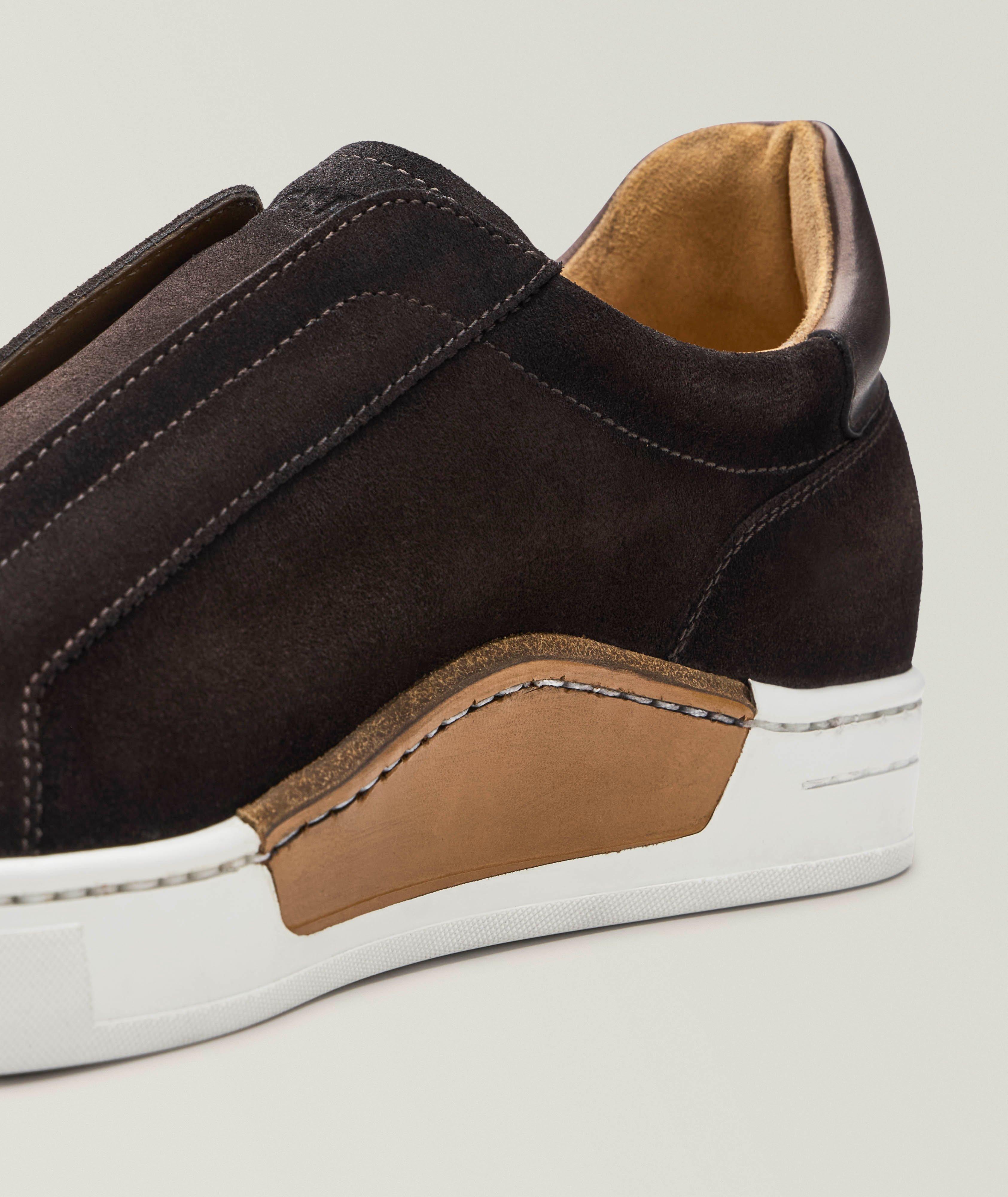 Gasol Nubuck Leather Slip-On Sneakers image 2