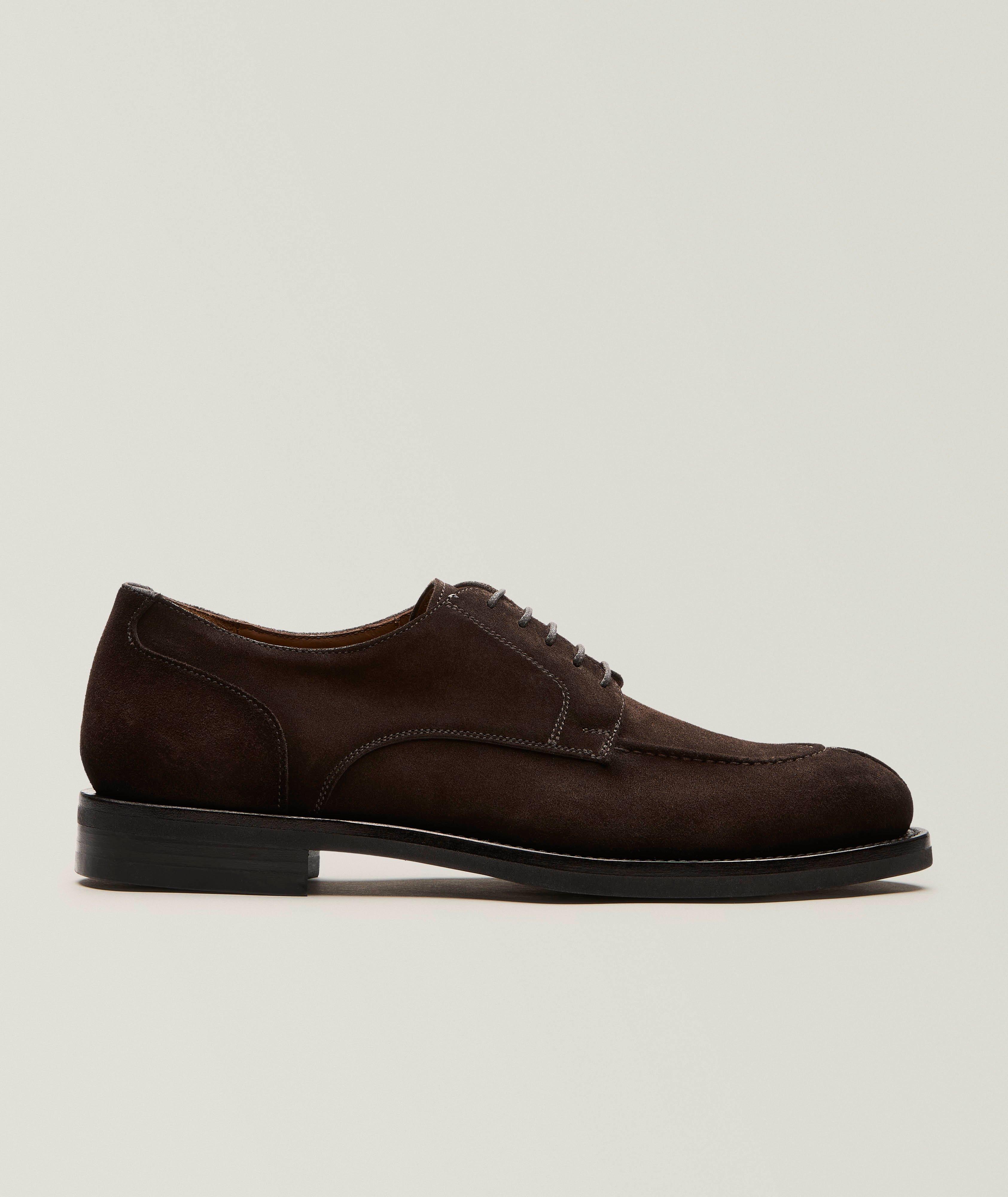 Harold Split-Toe Suede Derbies