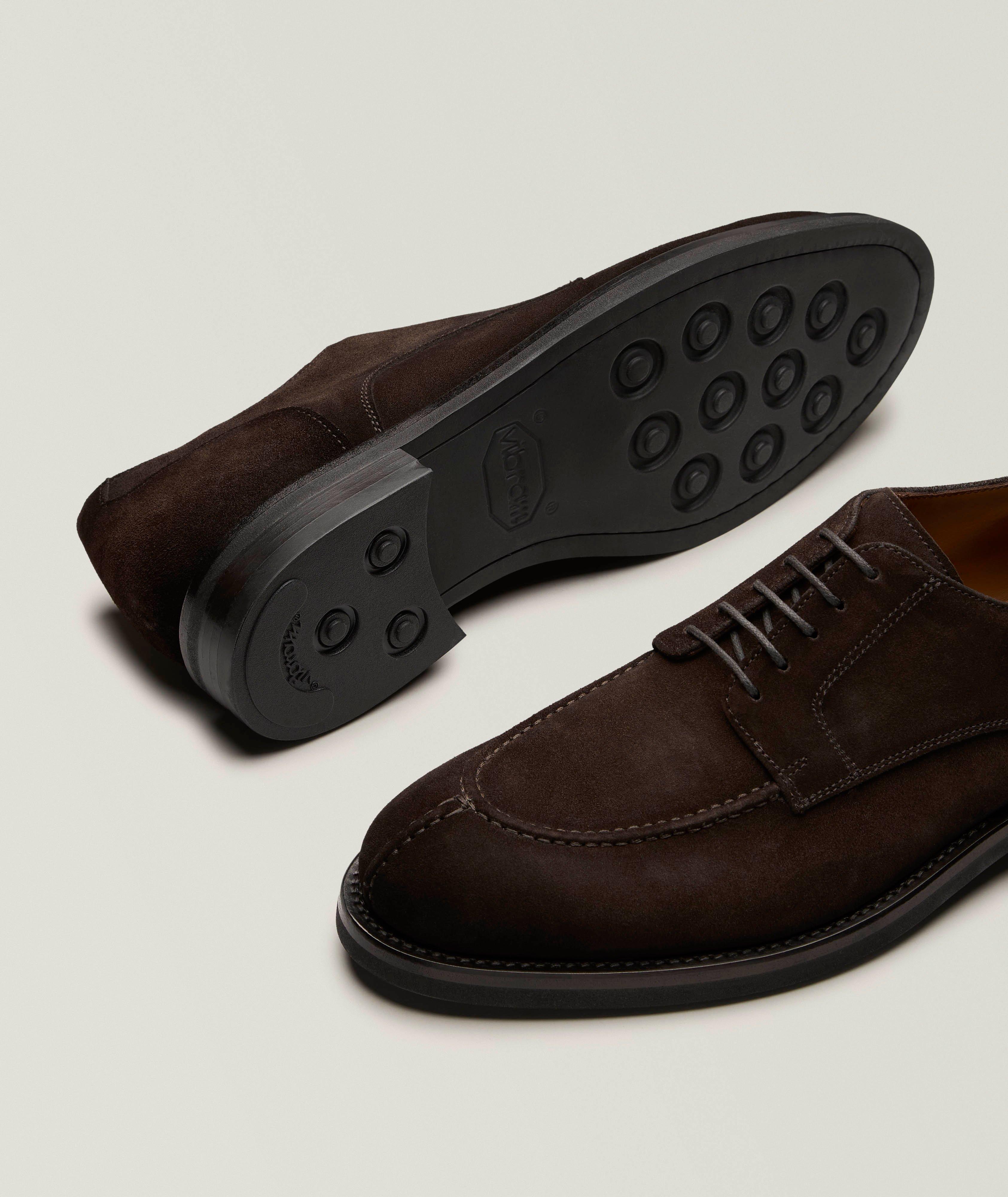 Split-Toe Suede Derbies image 2