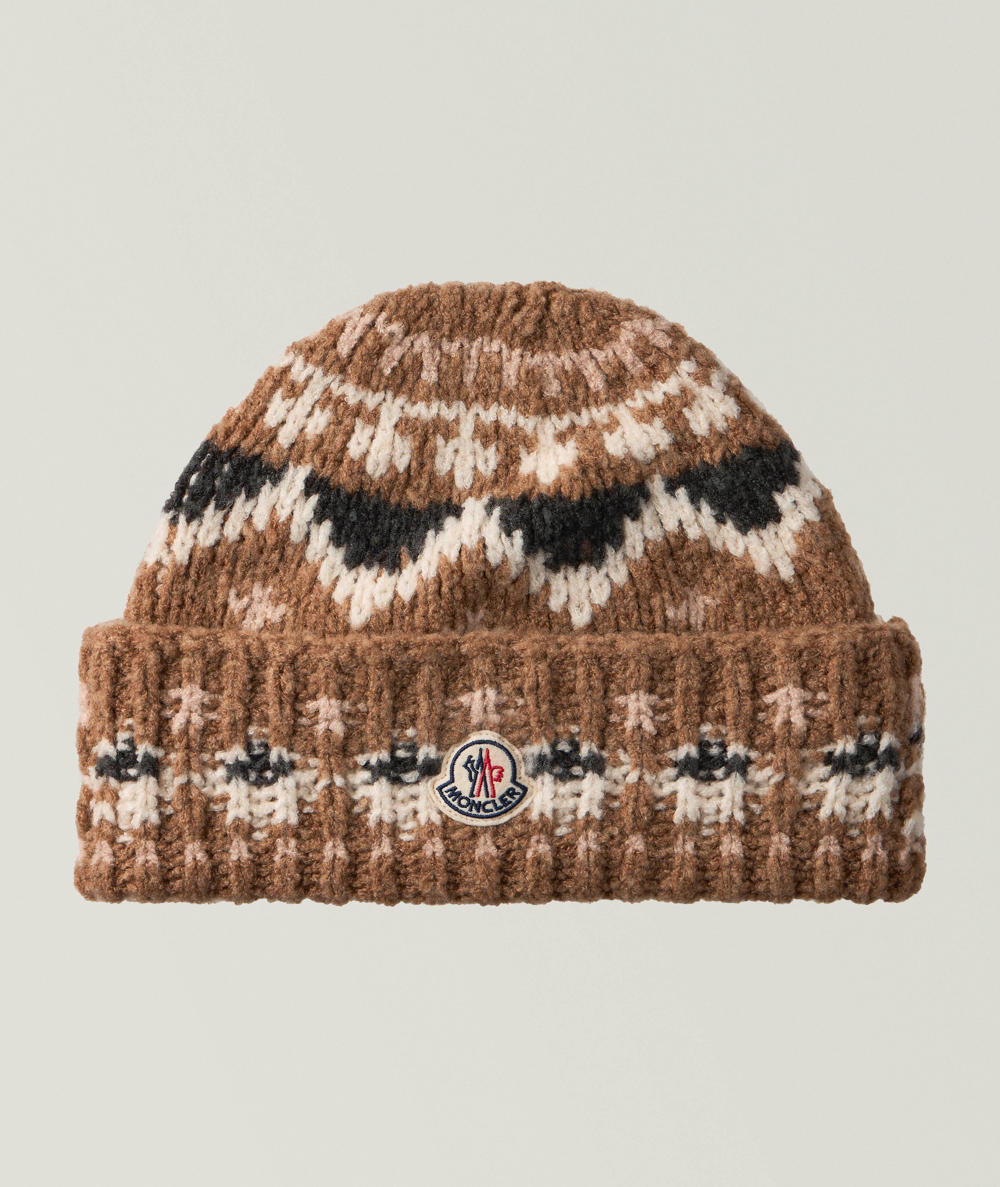 Moncler Tuque en laine-mélange bouclée