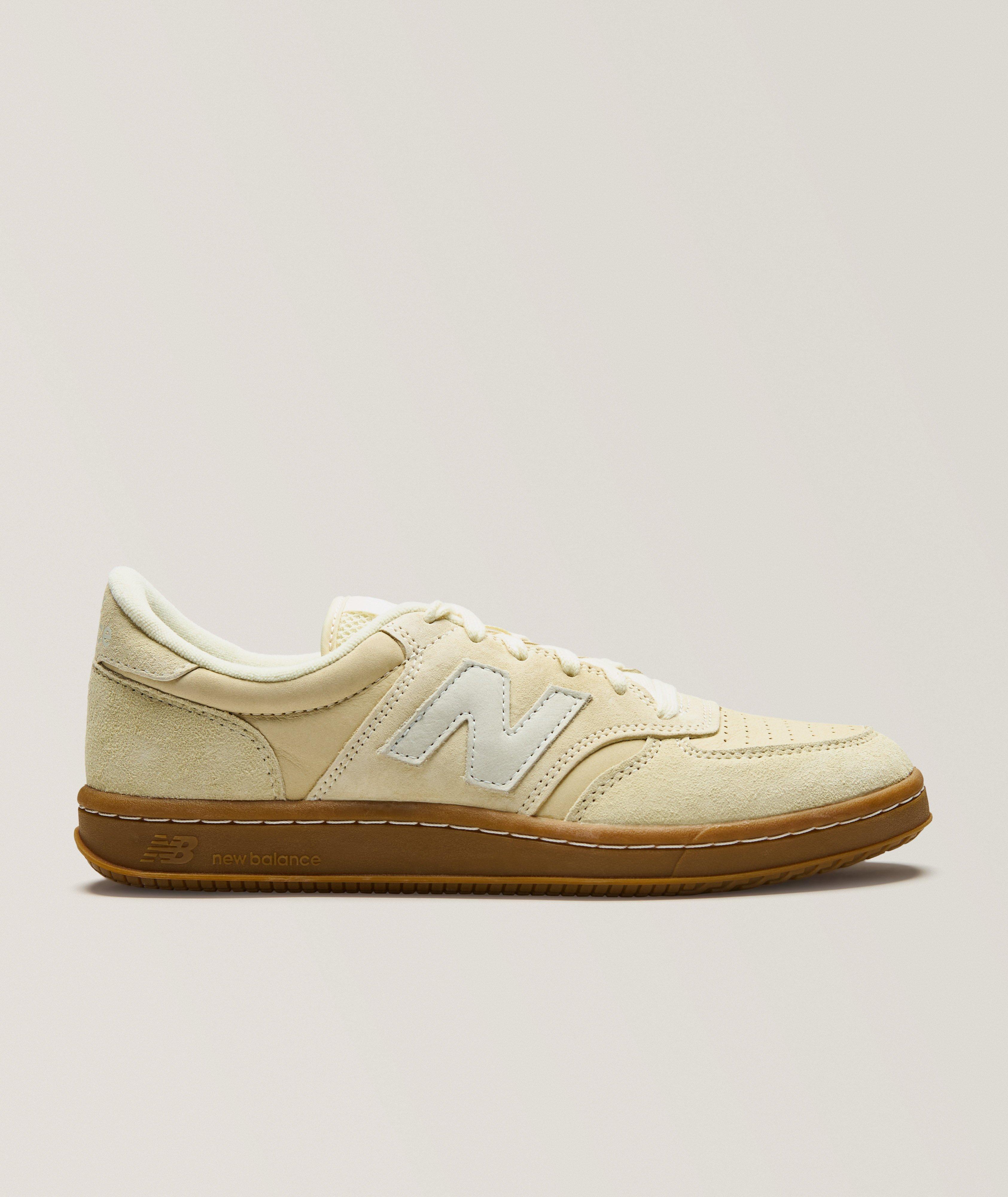 T500 Perforated Suede Sneakers image 0