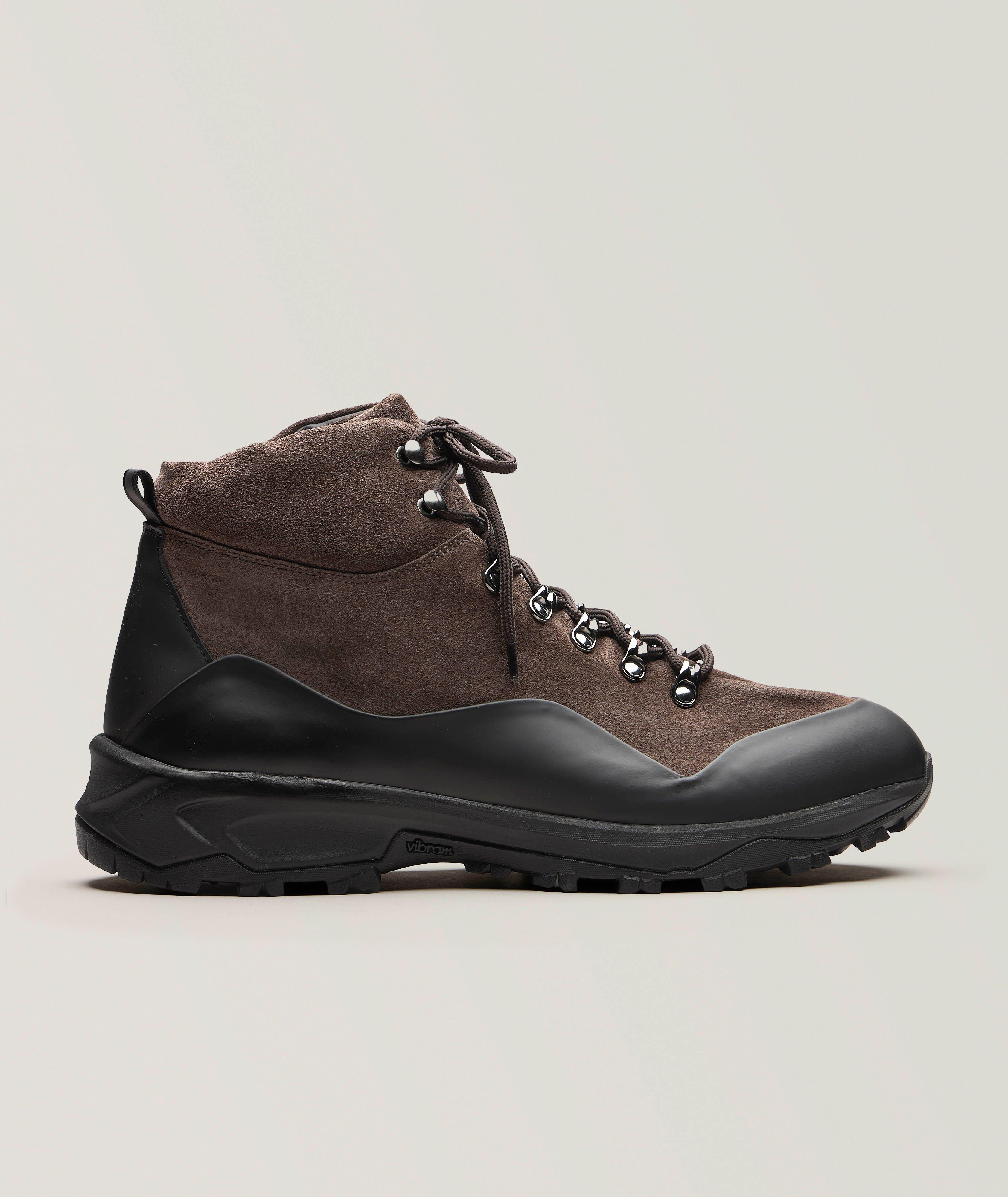 Officine Creative Africa Nubuck & Rubber Ankle Boots