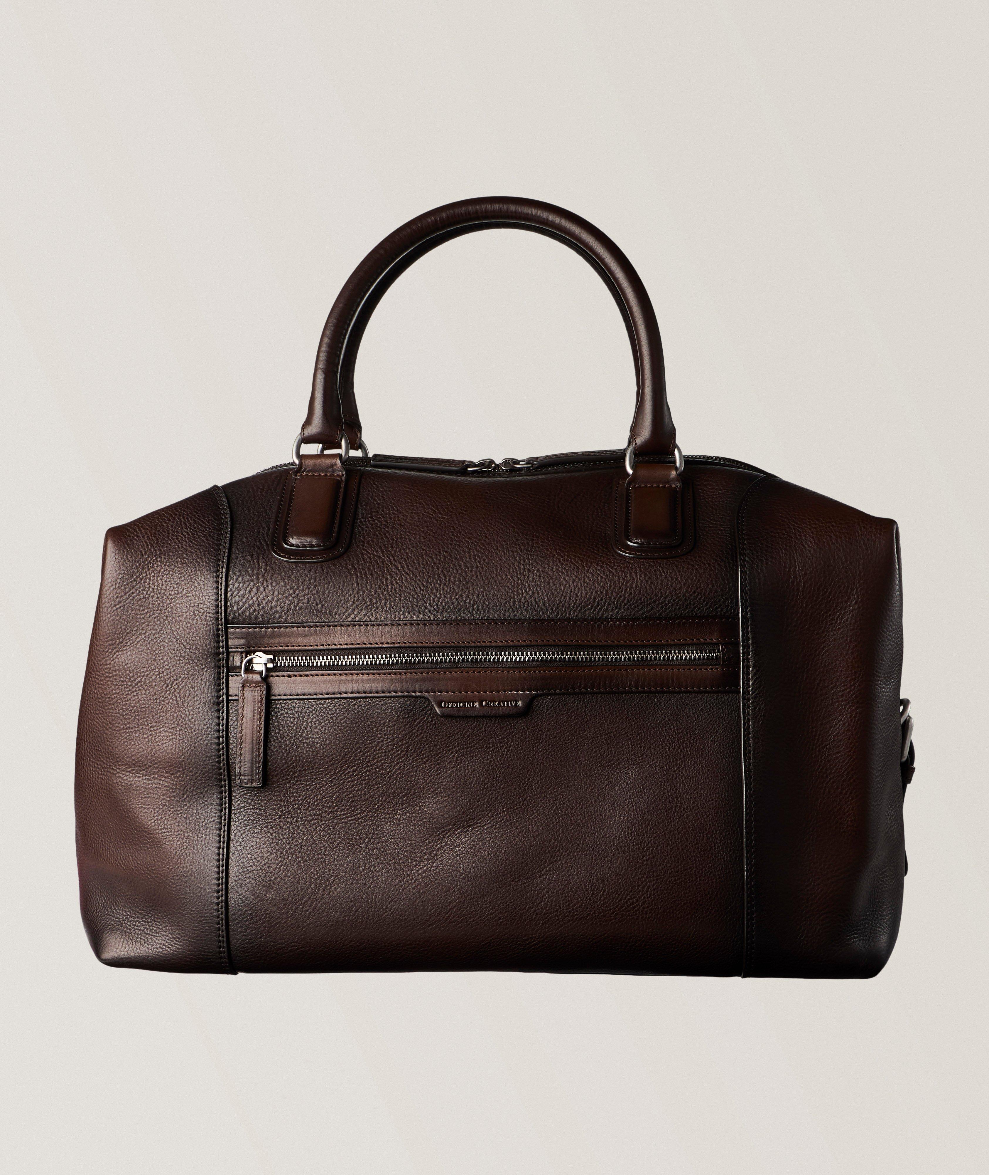 Officine Creative Sac de weekend en cuir 006 Jules