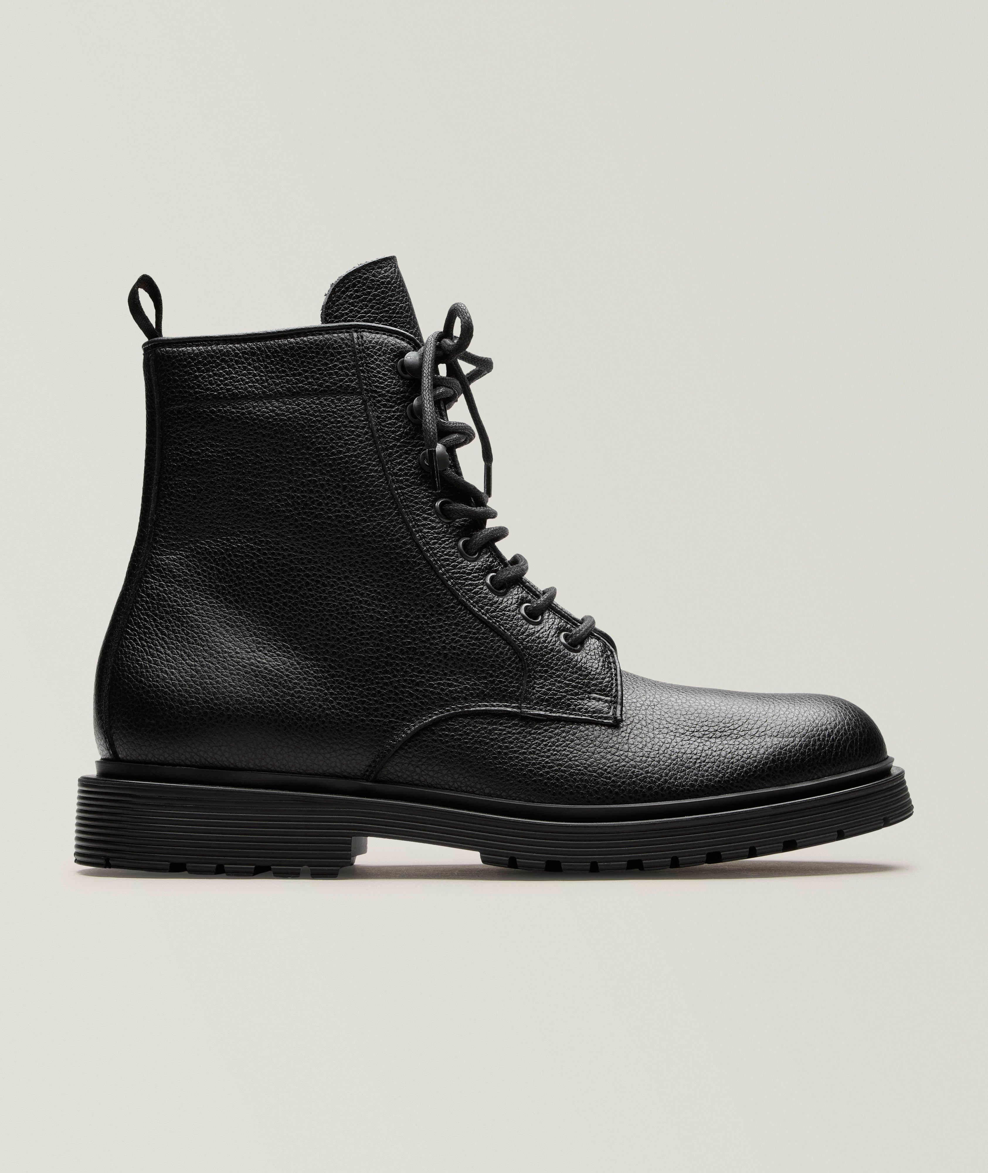 Pajar PA BLK LTHR VALLEY LACEUP BT WP