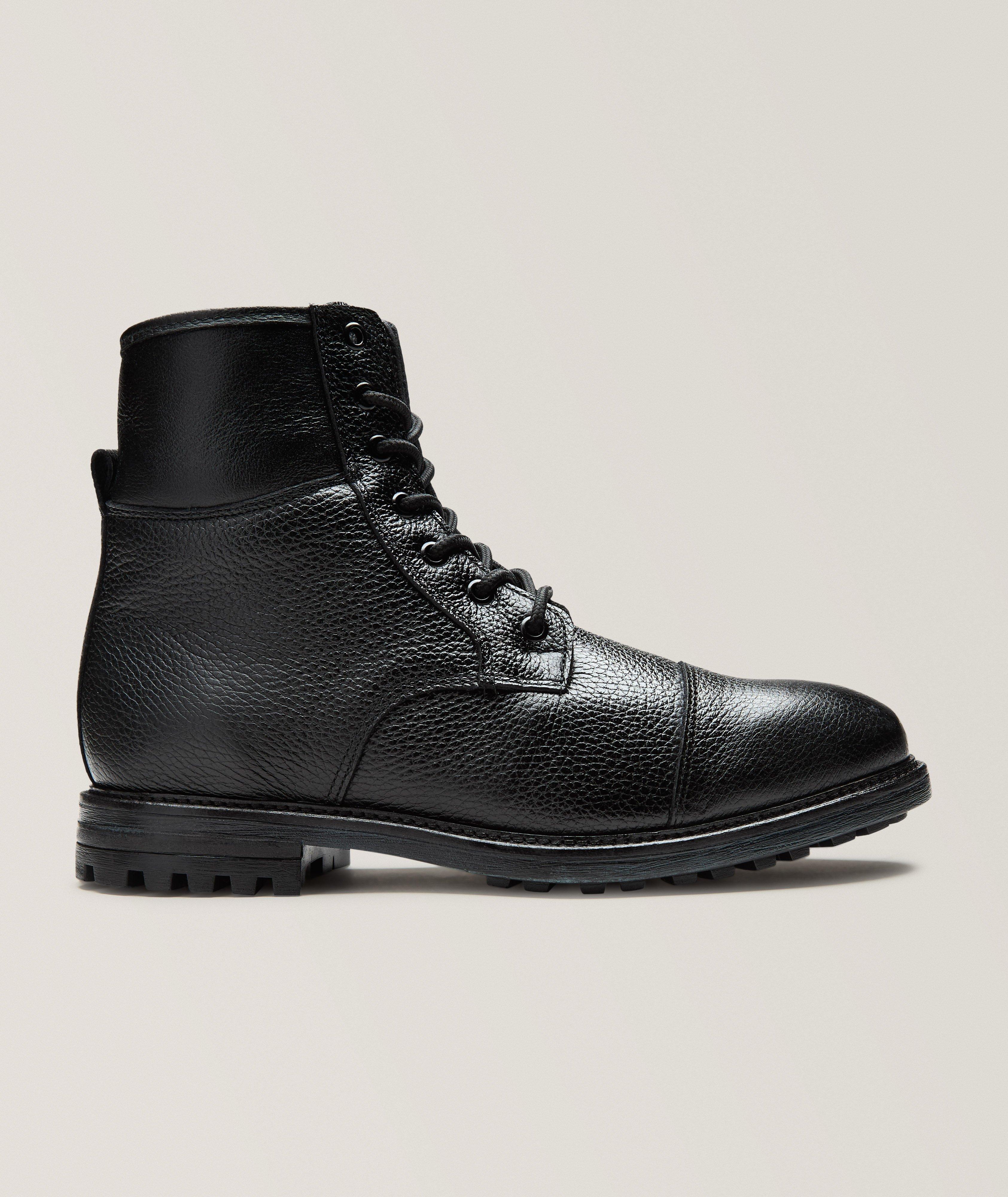 Pajar Bottes en cuir doublées-peau lainée Kyle