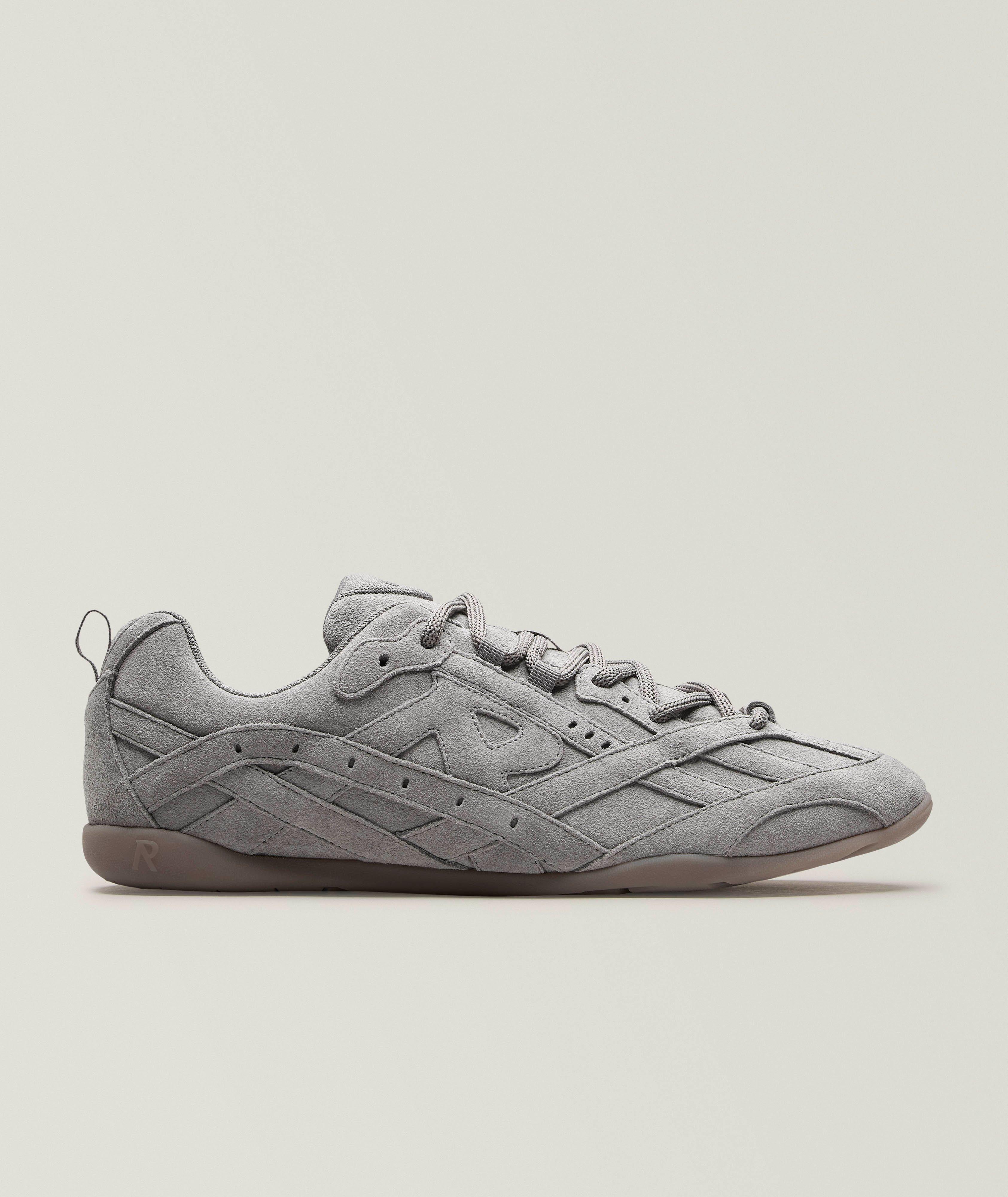 Represent REP LT GRY SUEDE RALLY SNKR TNL SL