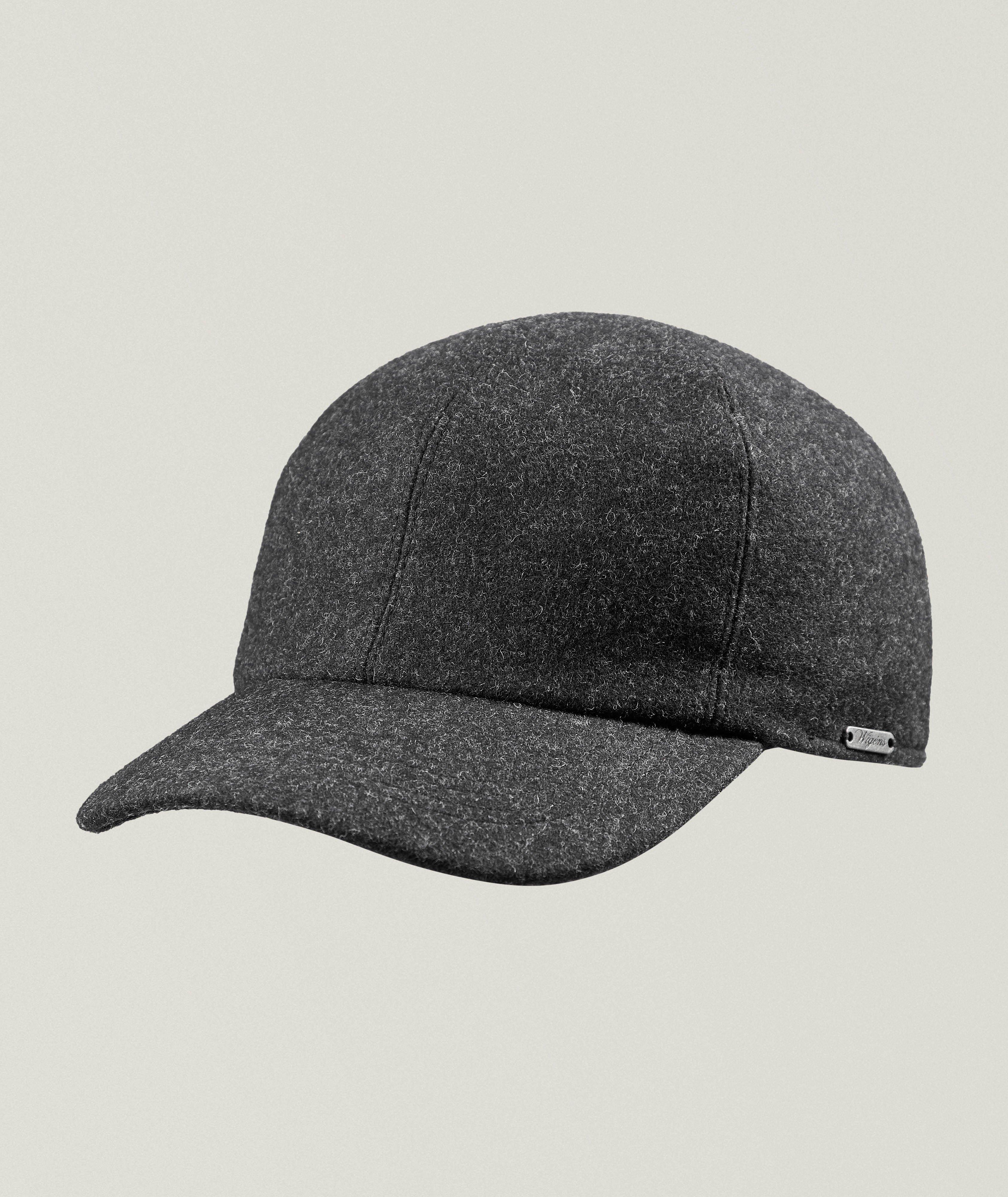 Wigens Casquette de baseball en laine oreillettes Melton 