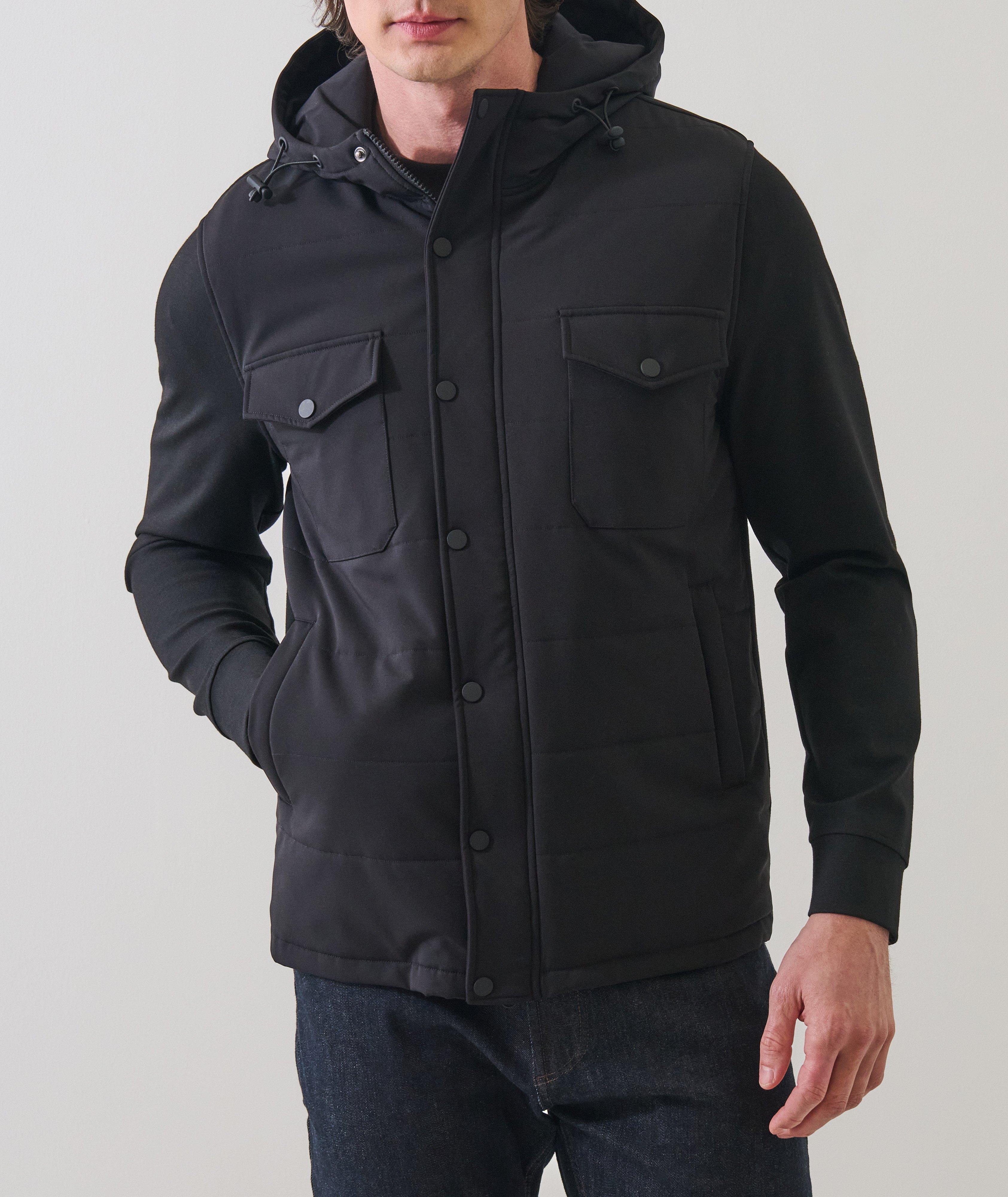 Nucleo Quilted Stretch Hooded Jacket image 1