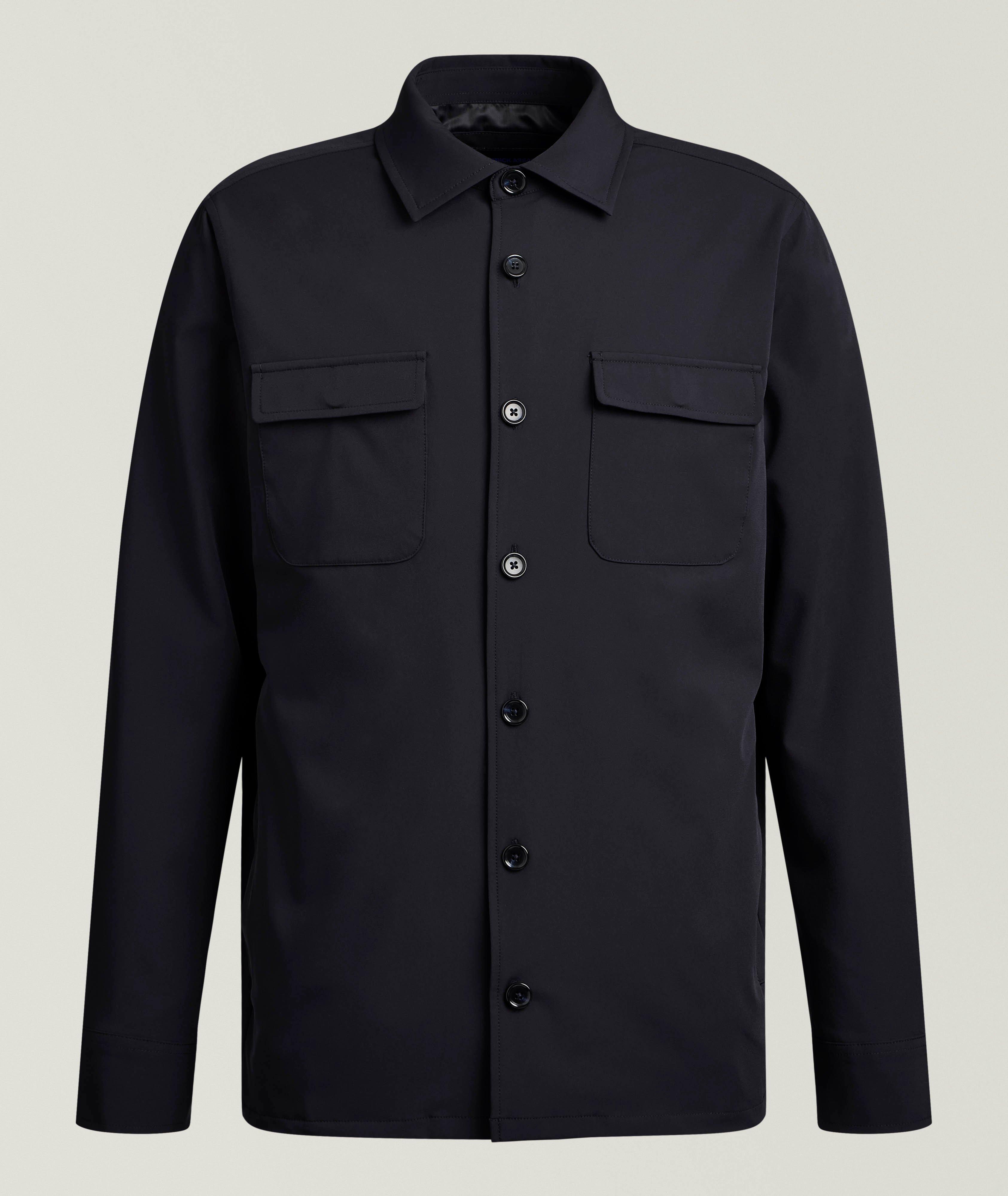 Patrick Assaraf Nucleo Stretch Overshirt 