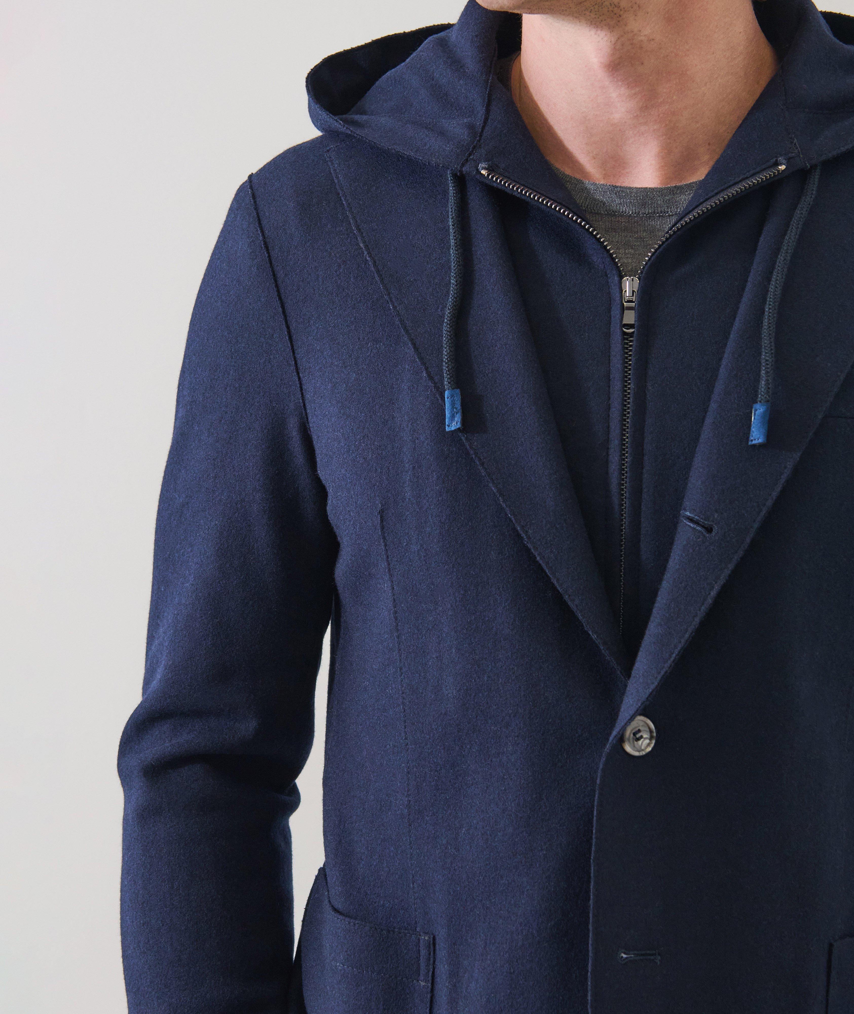 Veston sport laine-mélange double-face image 3