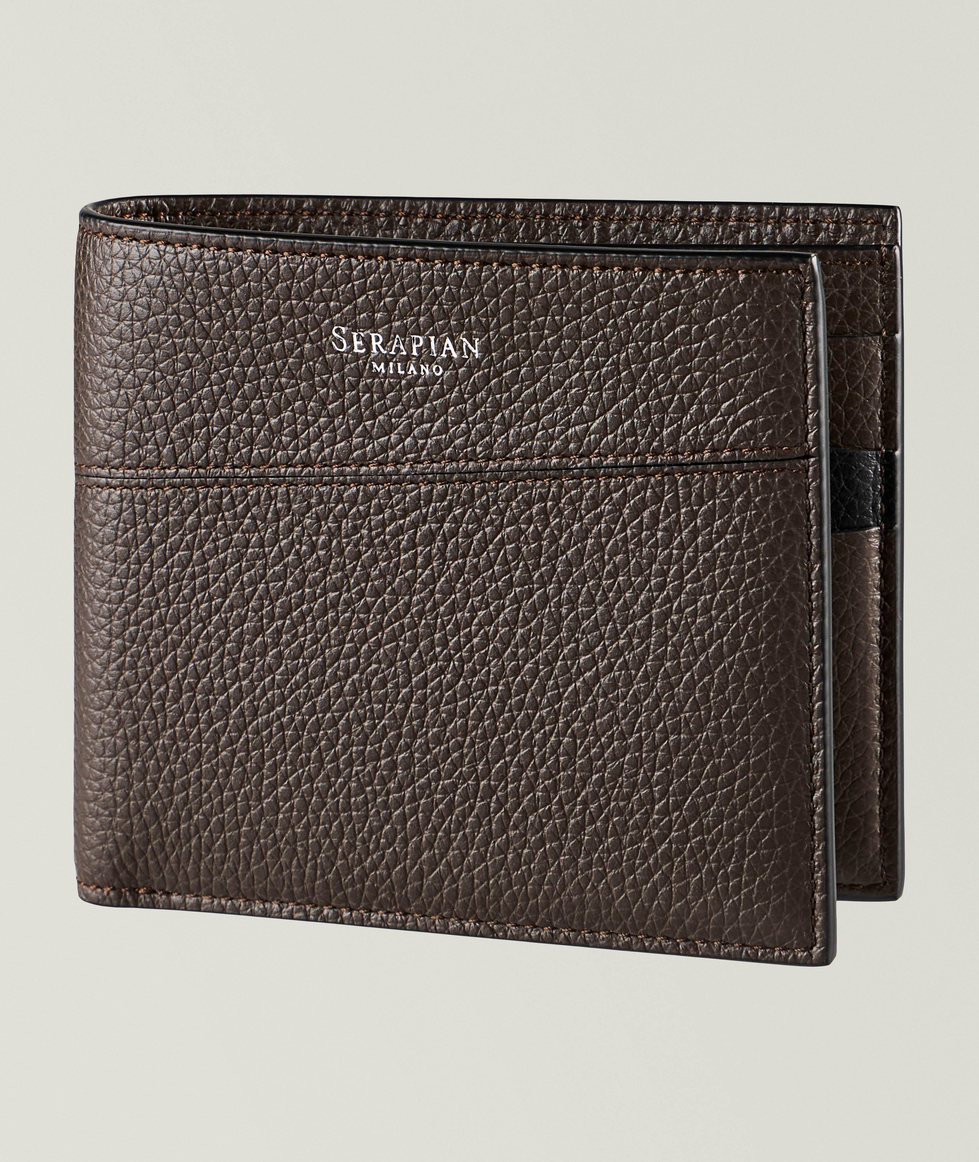 6-Card Cachemire Leather Bifold Wallet image 0