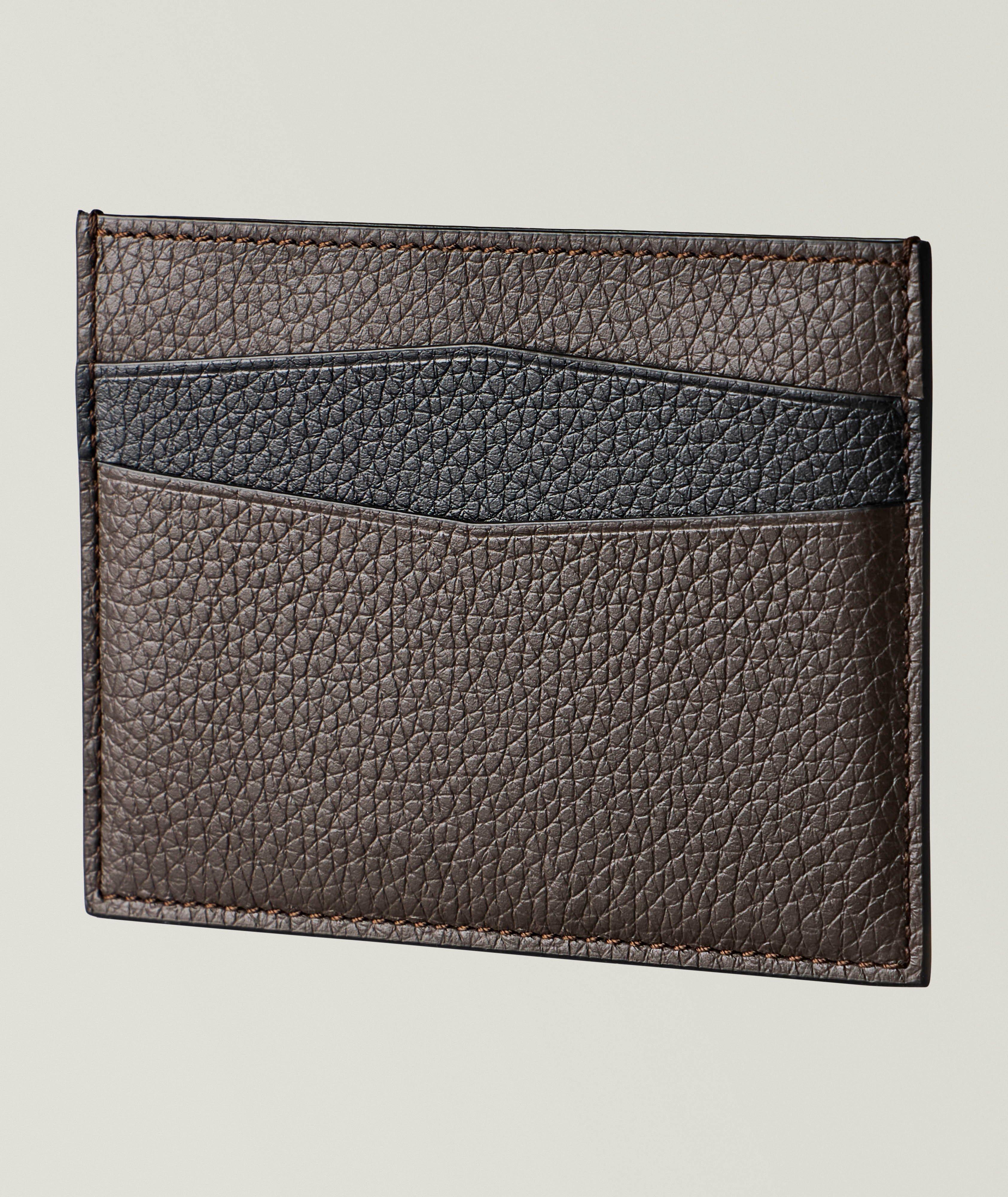 5-Card Cachemire Leather Cardholder  image 1