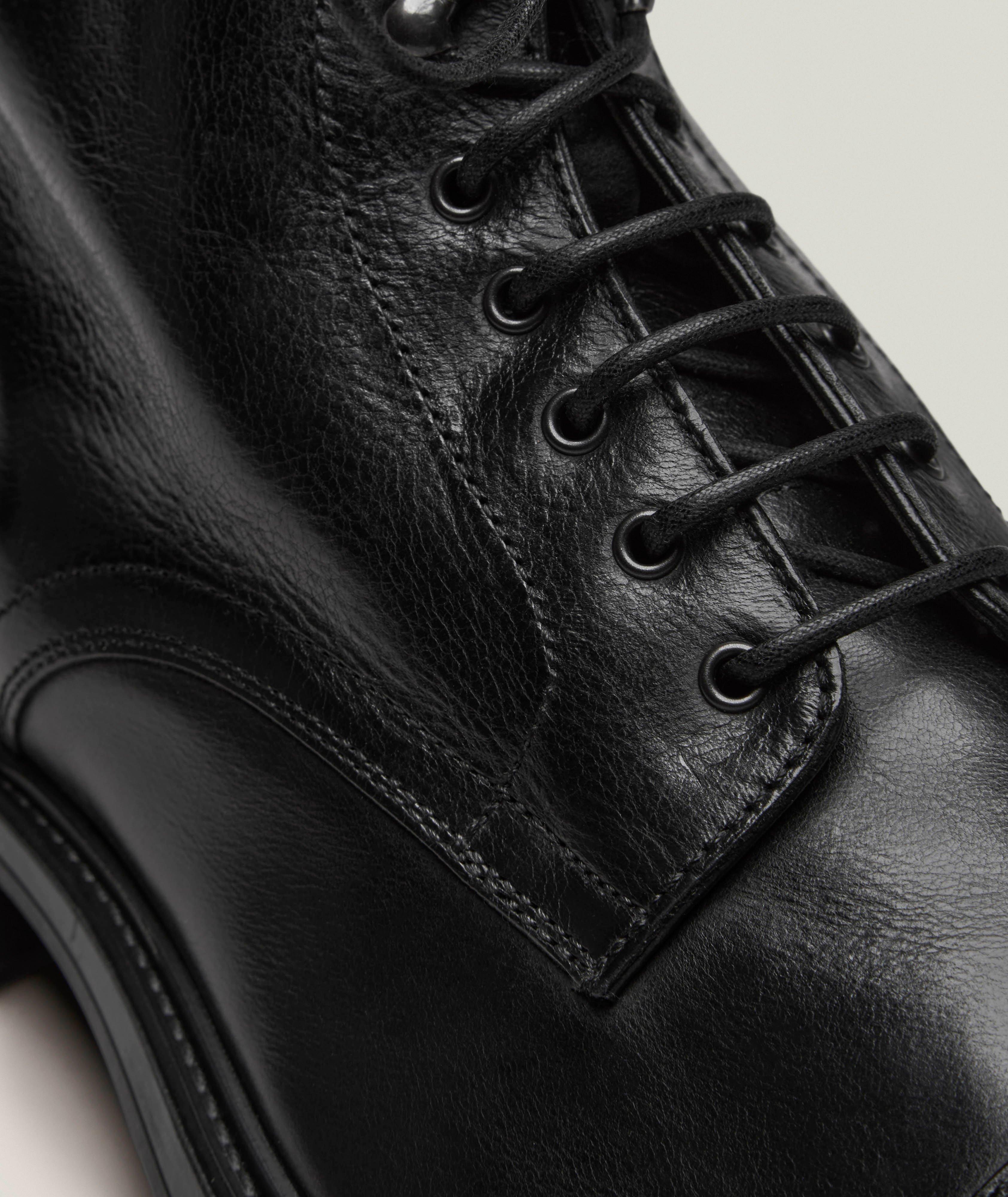 Burkett Cap Toe Lace-Up Boots image 2