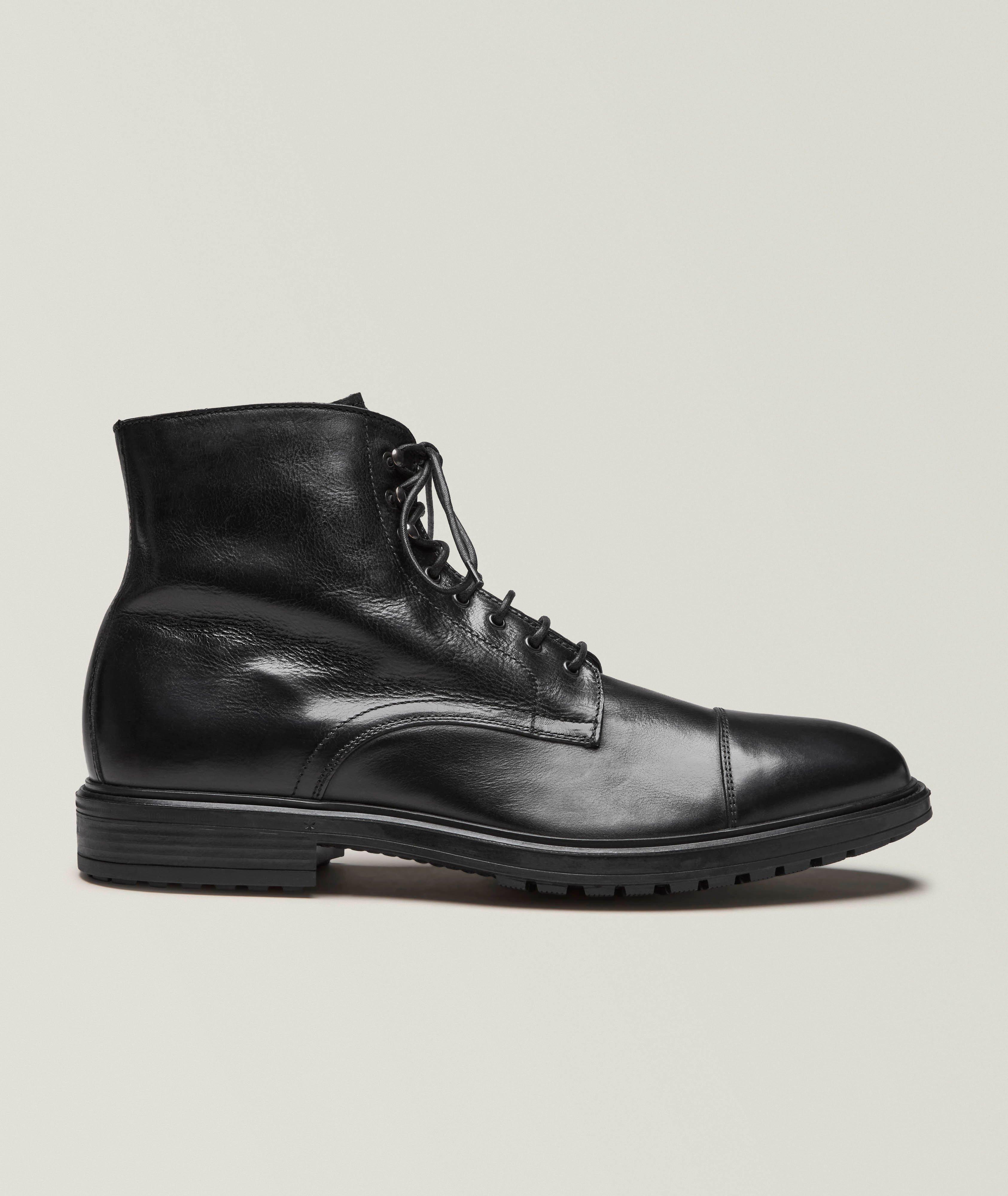 Burkett Cap Toe Lace-Up Boots image 0
