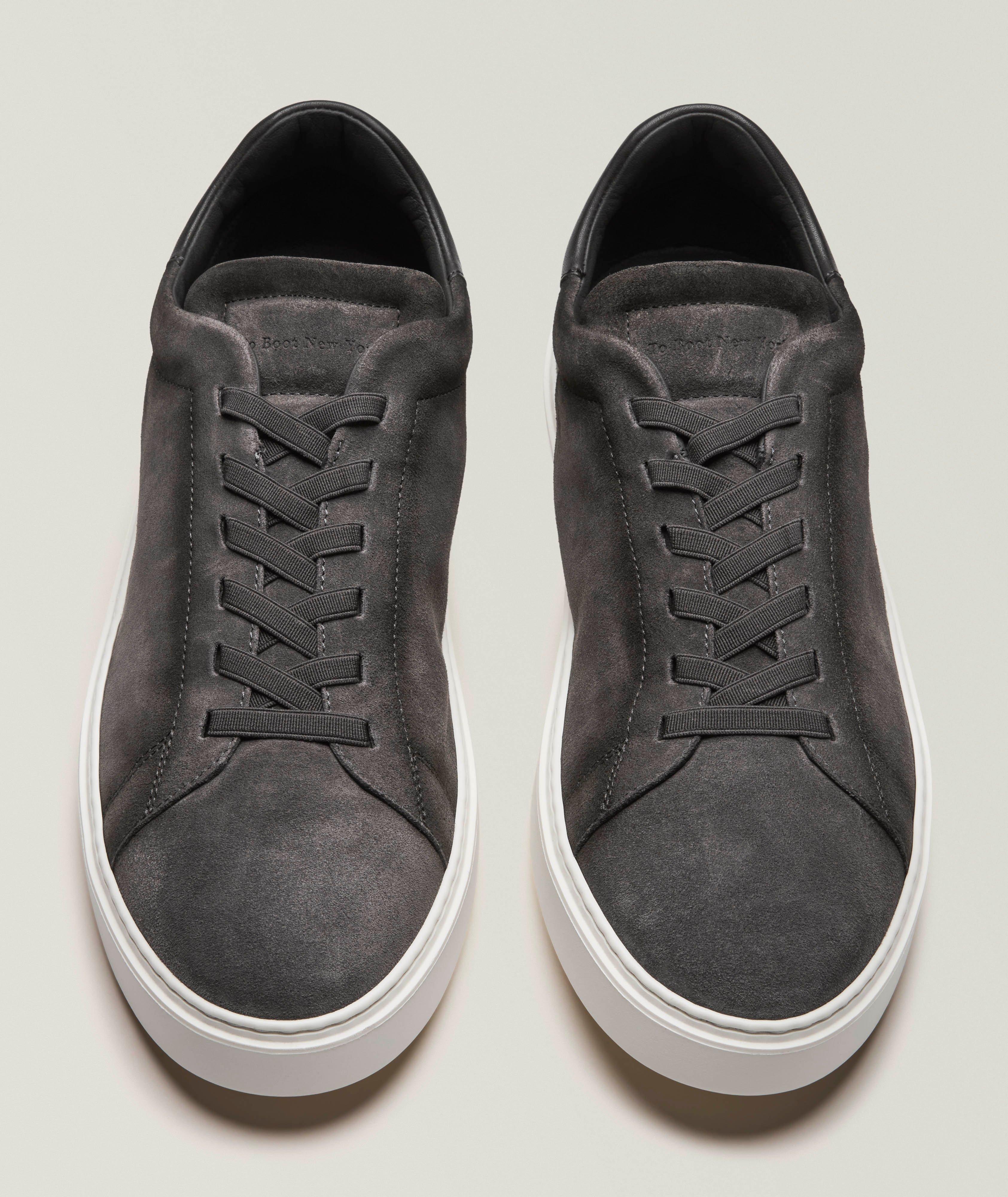 Chaussures sport en suède James image 1