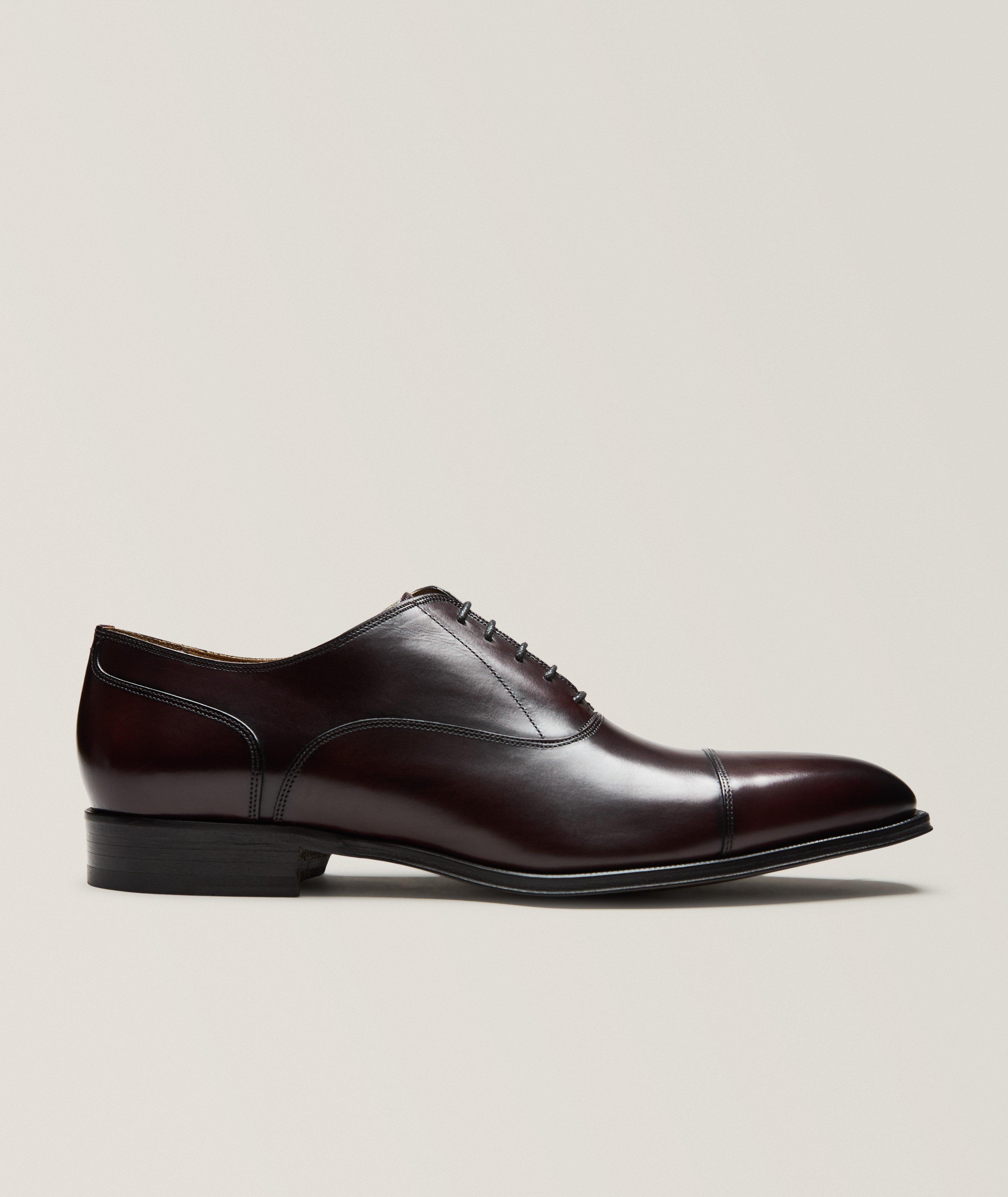 To Boot New York Darrell Leather Cap Toe Oxfords
