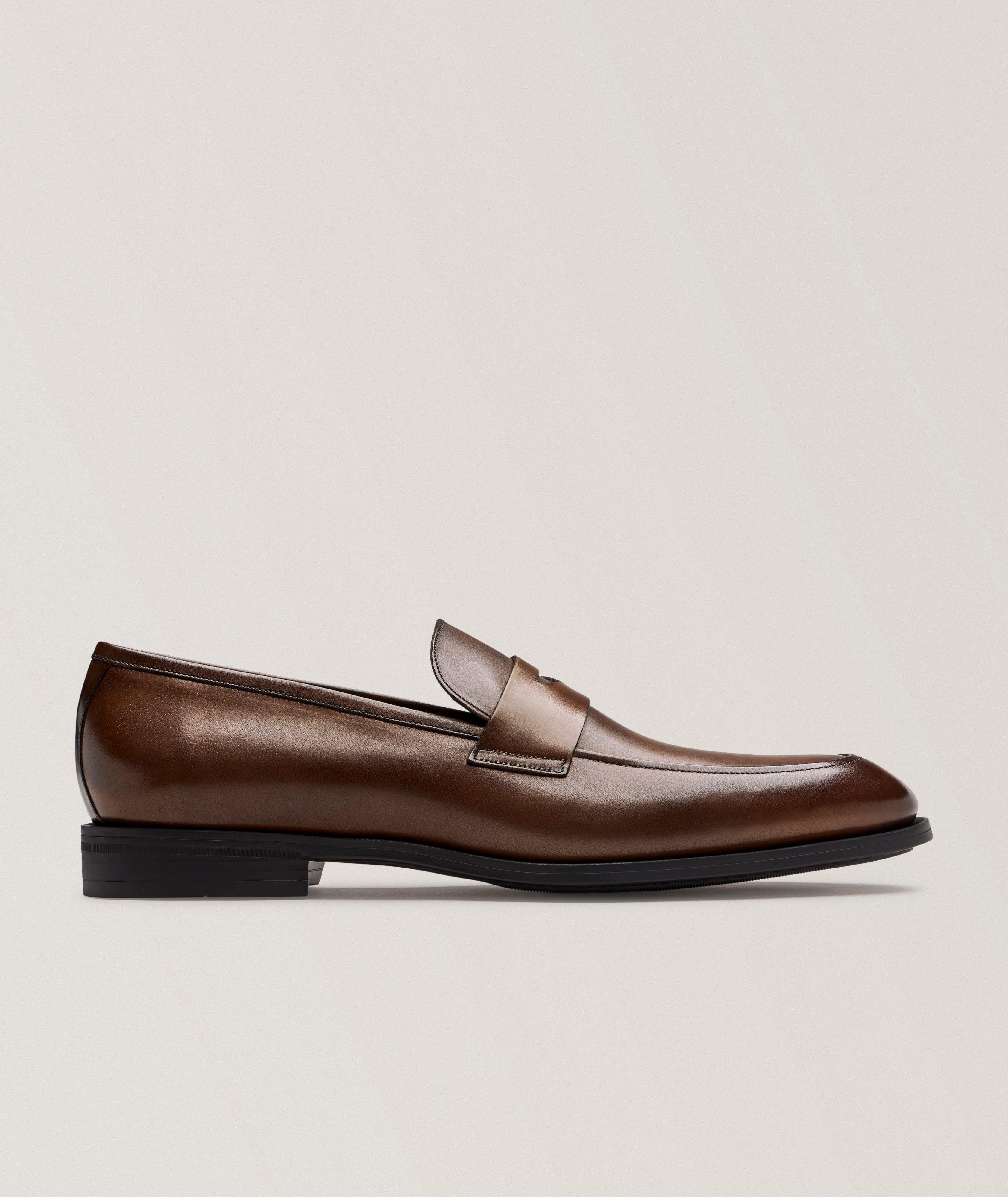 To Boot New York Jagger Leather Penny Loafers