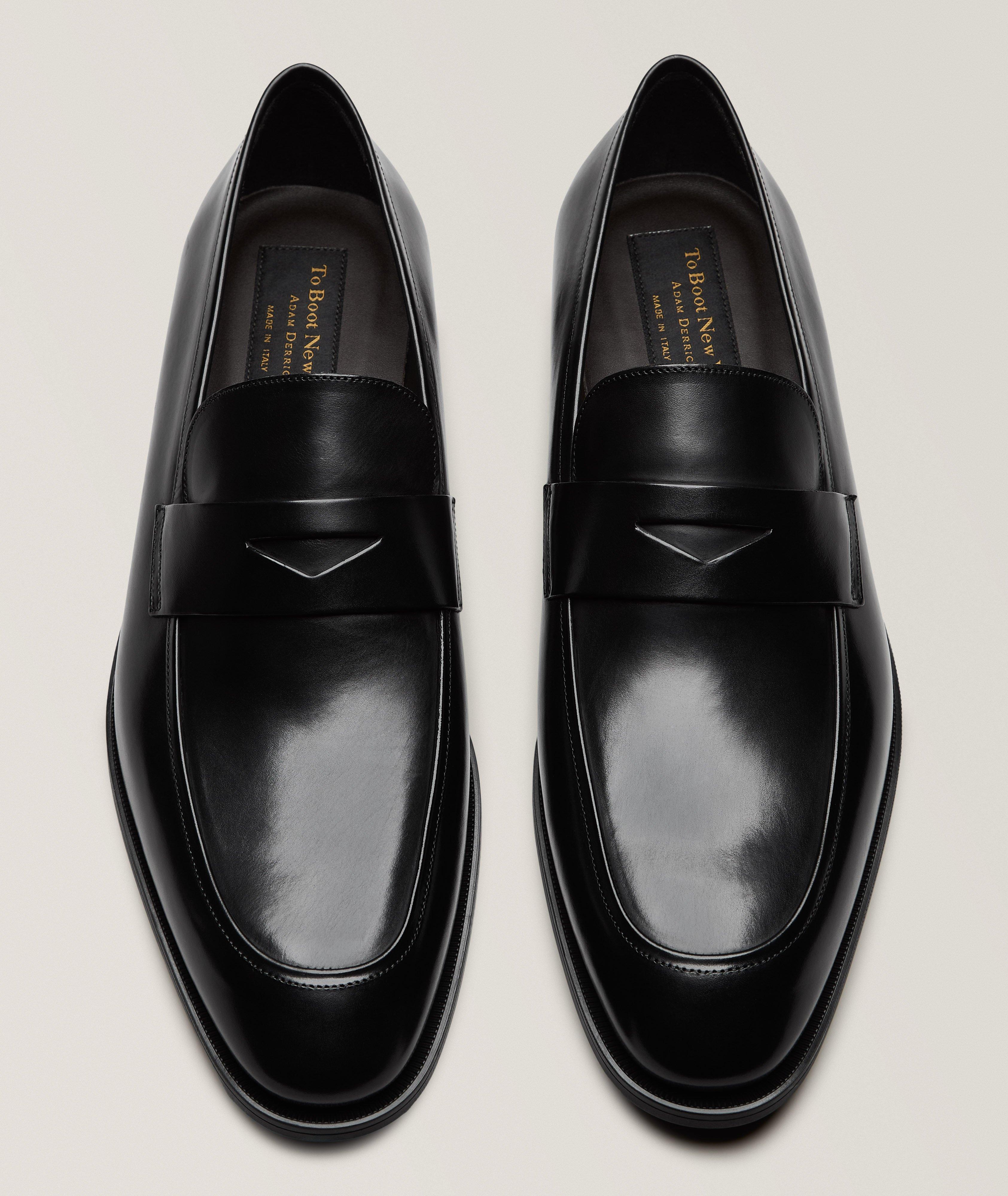 Jagger Leather Penny Loafers image 1
