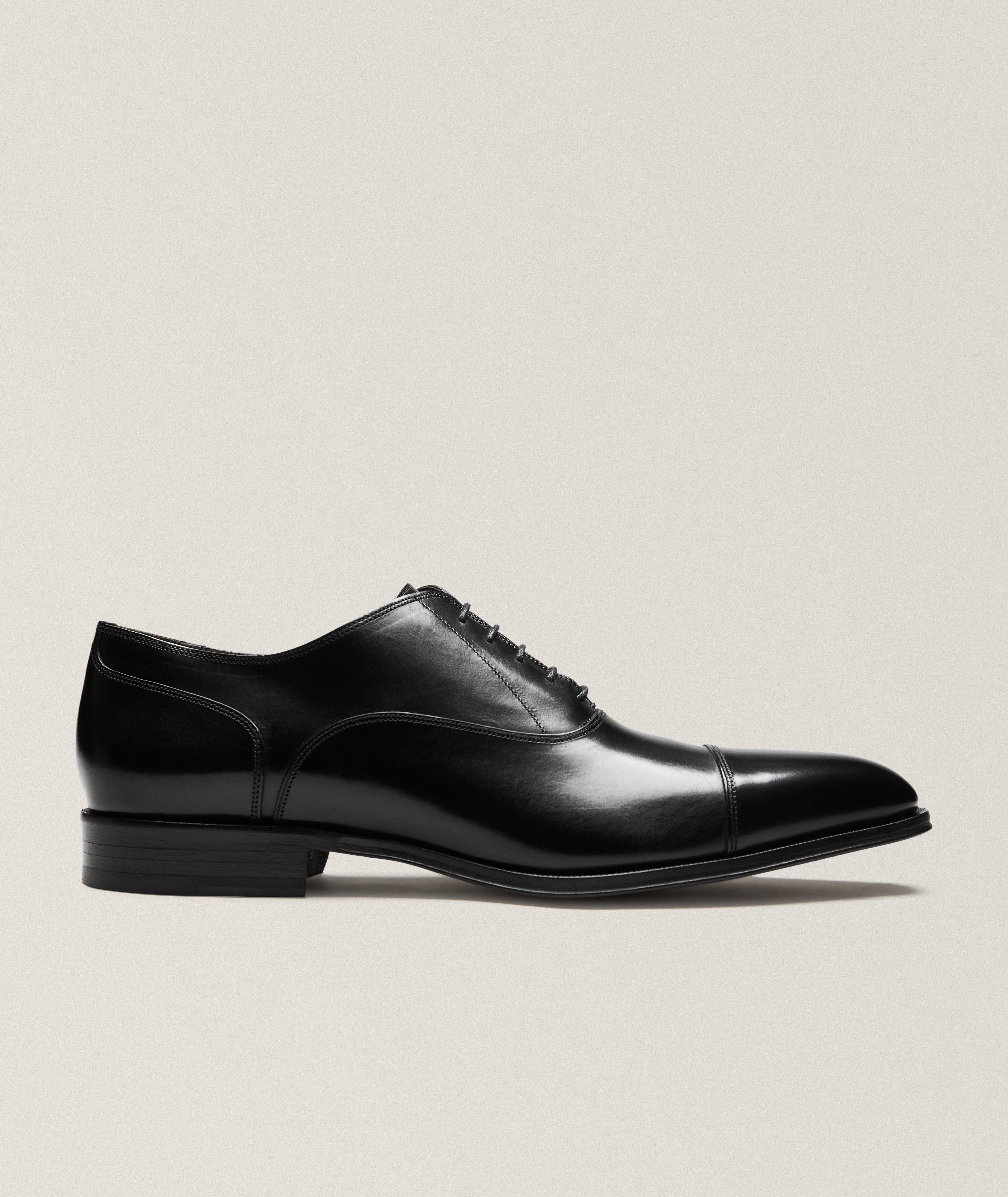 To Boot New York Darrell Leather Cap Toe Oxfords