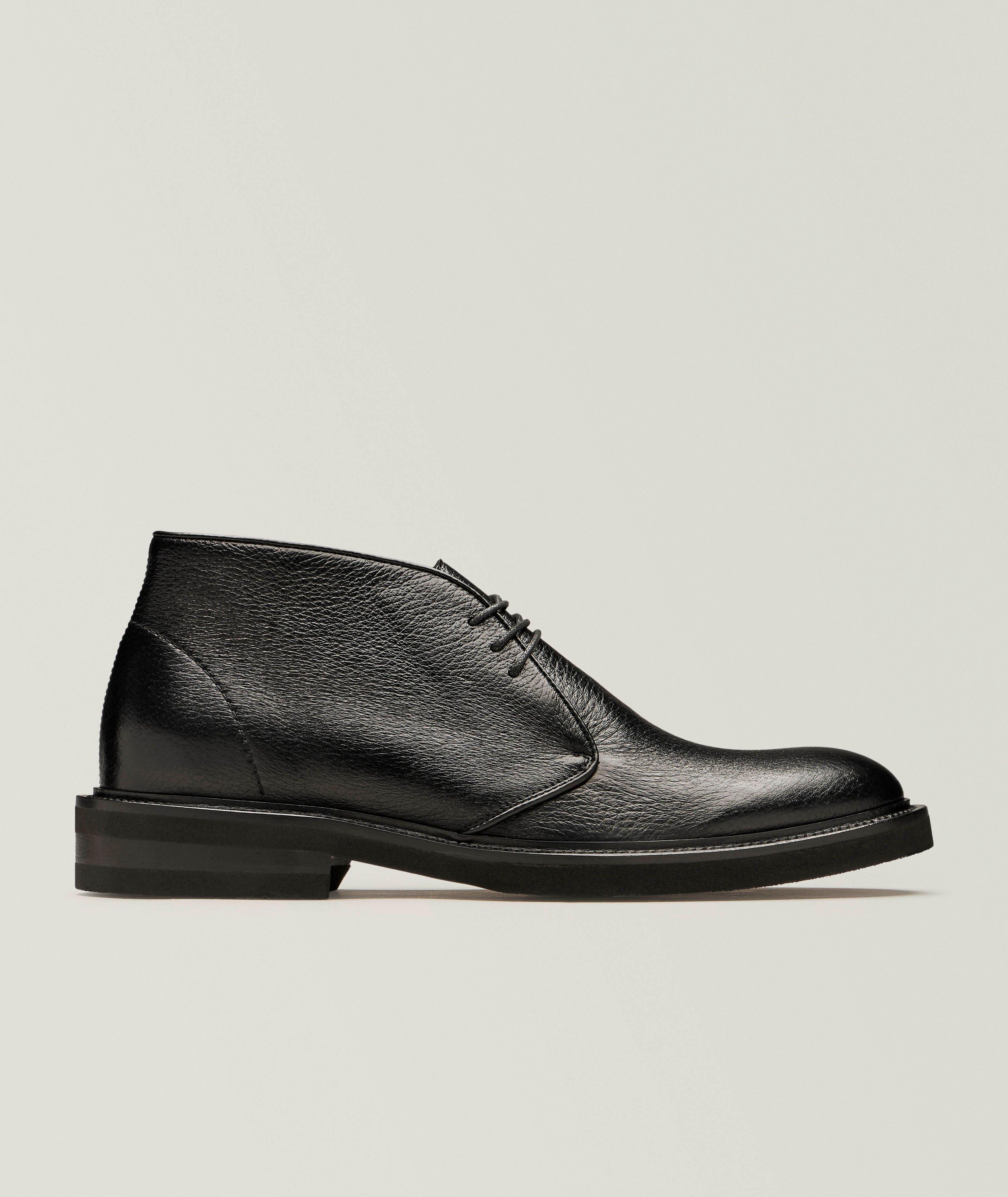 To Boot New York Vista Deerskin Leather Chukka Boots