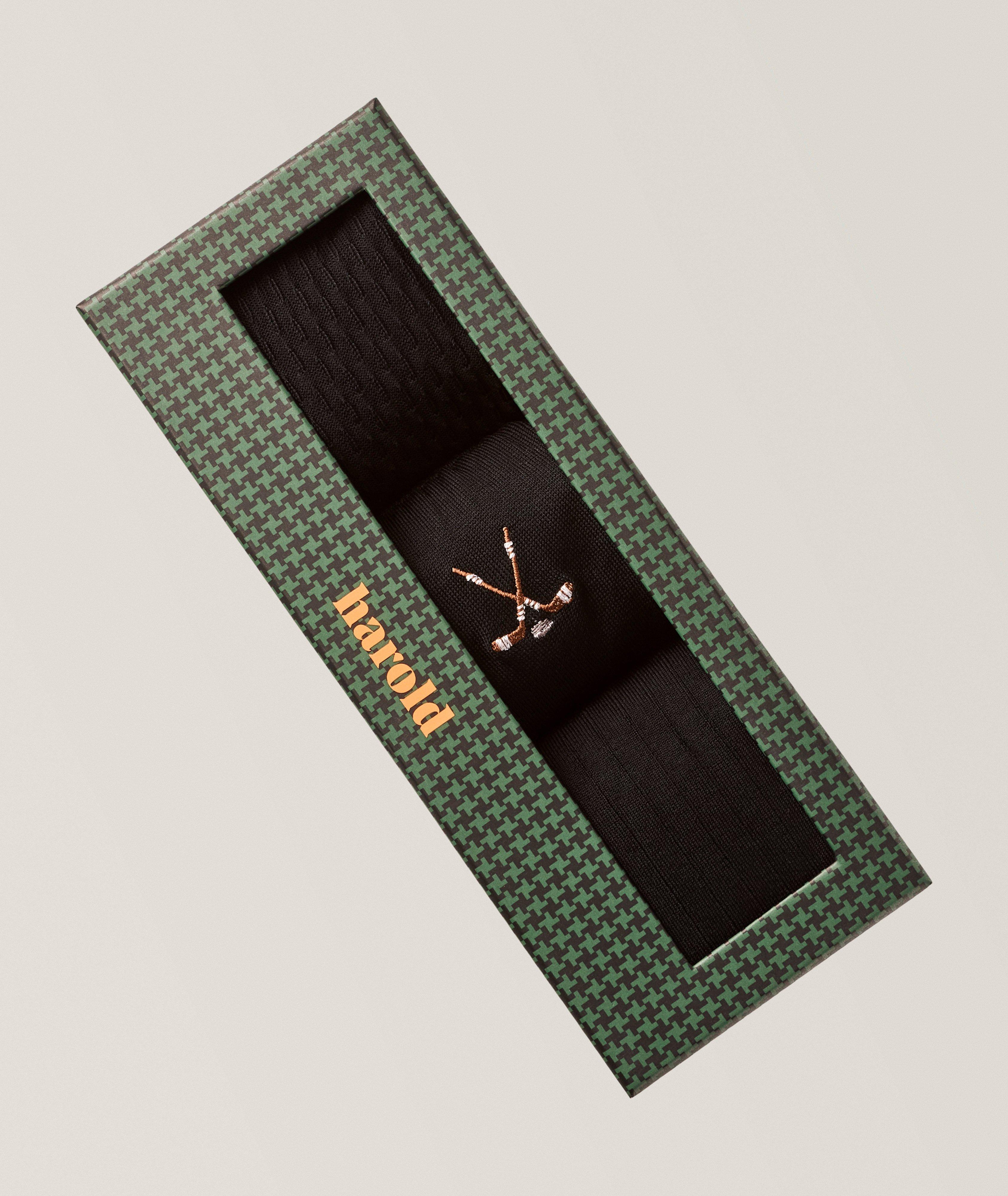 Three-Pack Stretch-Cotton Socks  image 1