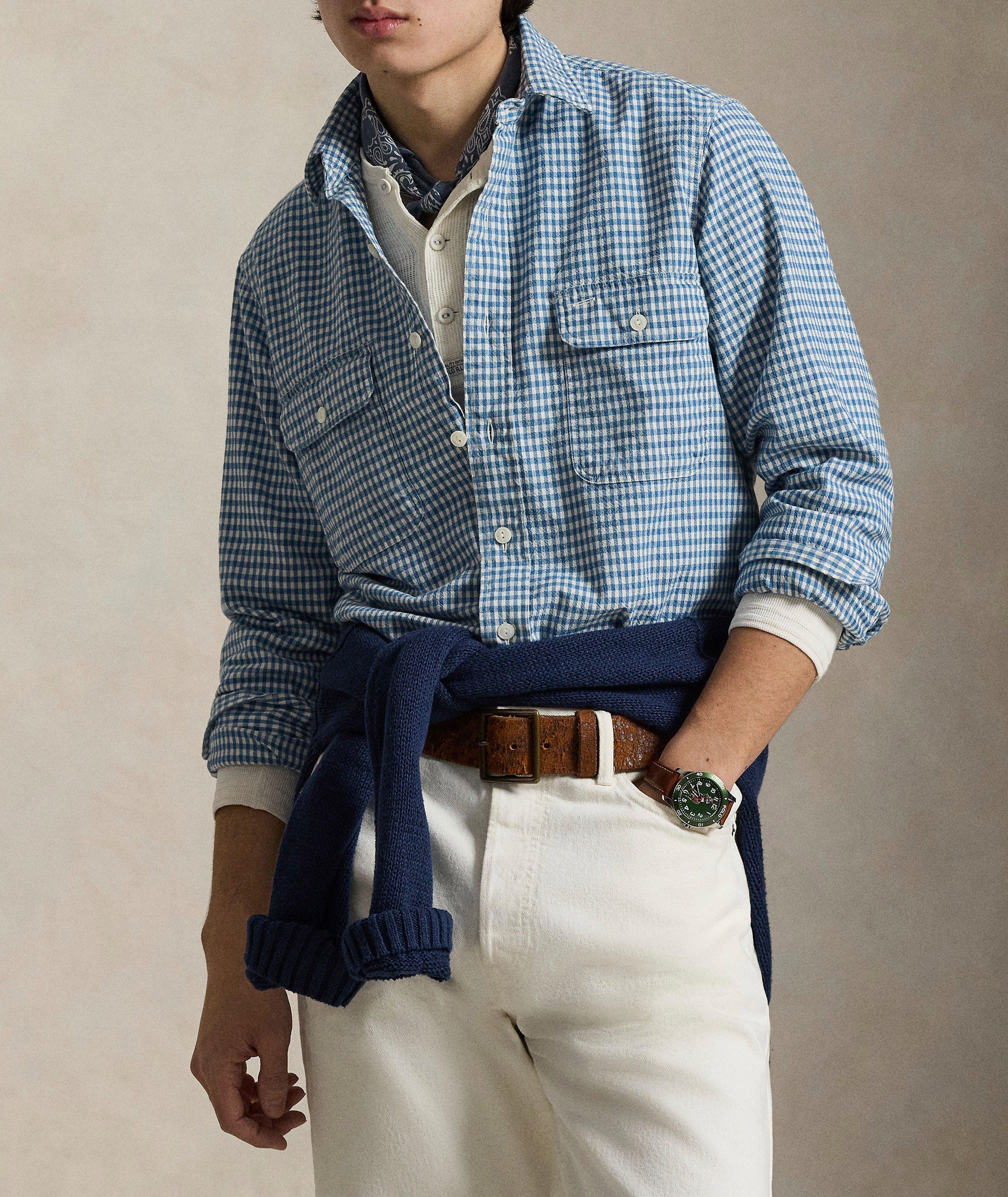 Gingham Cotton Shirt  image 1