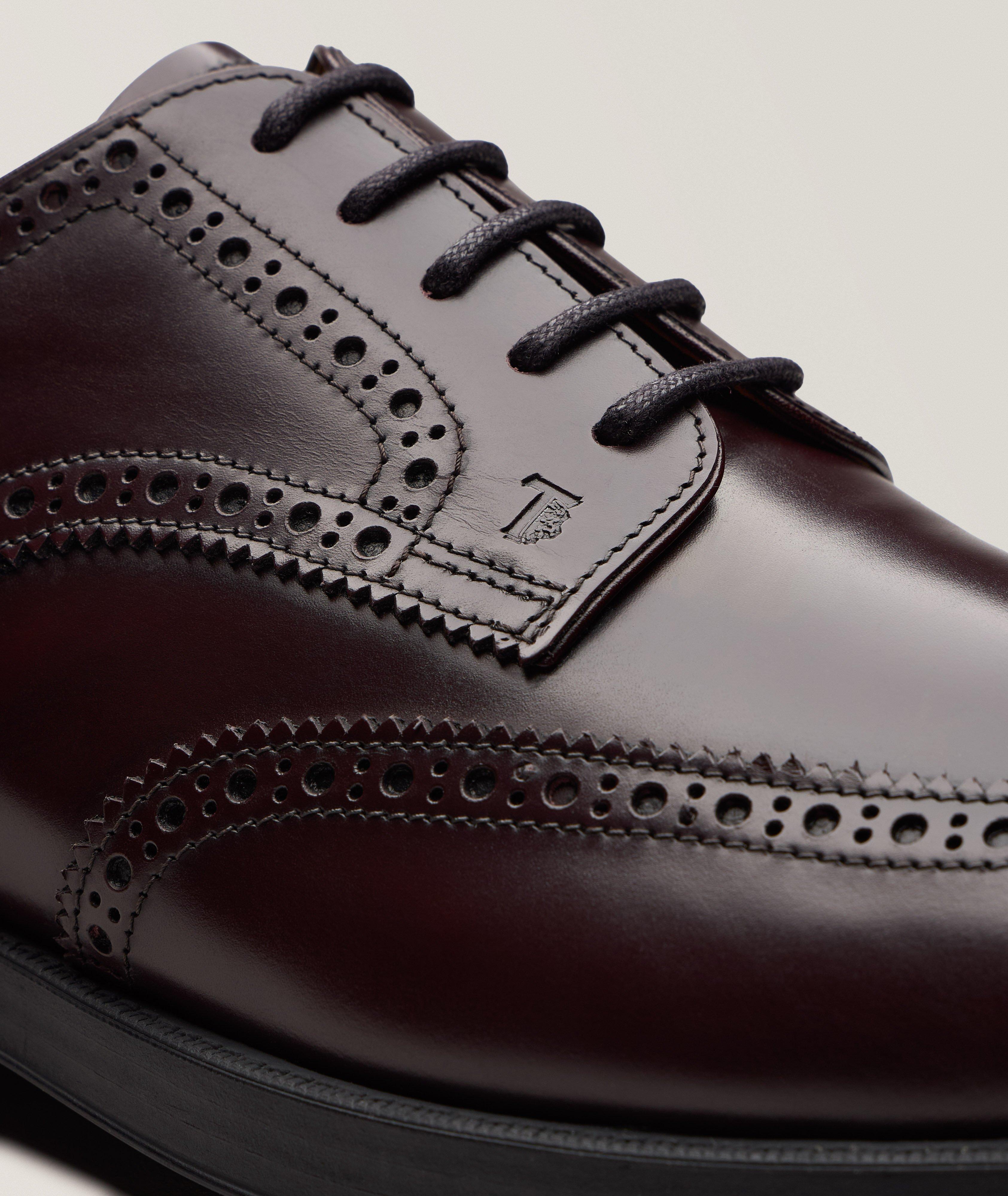 Leather Wingtip Brogue Derbies image 2