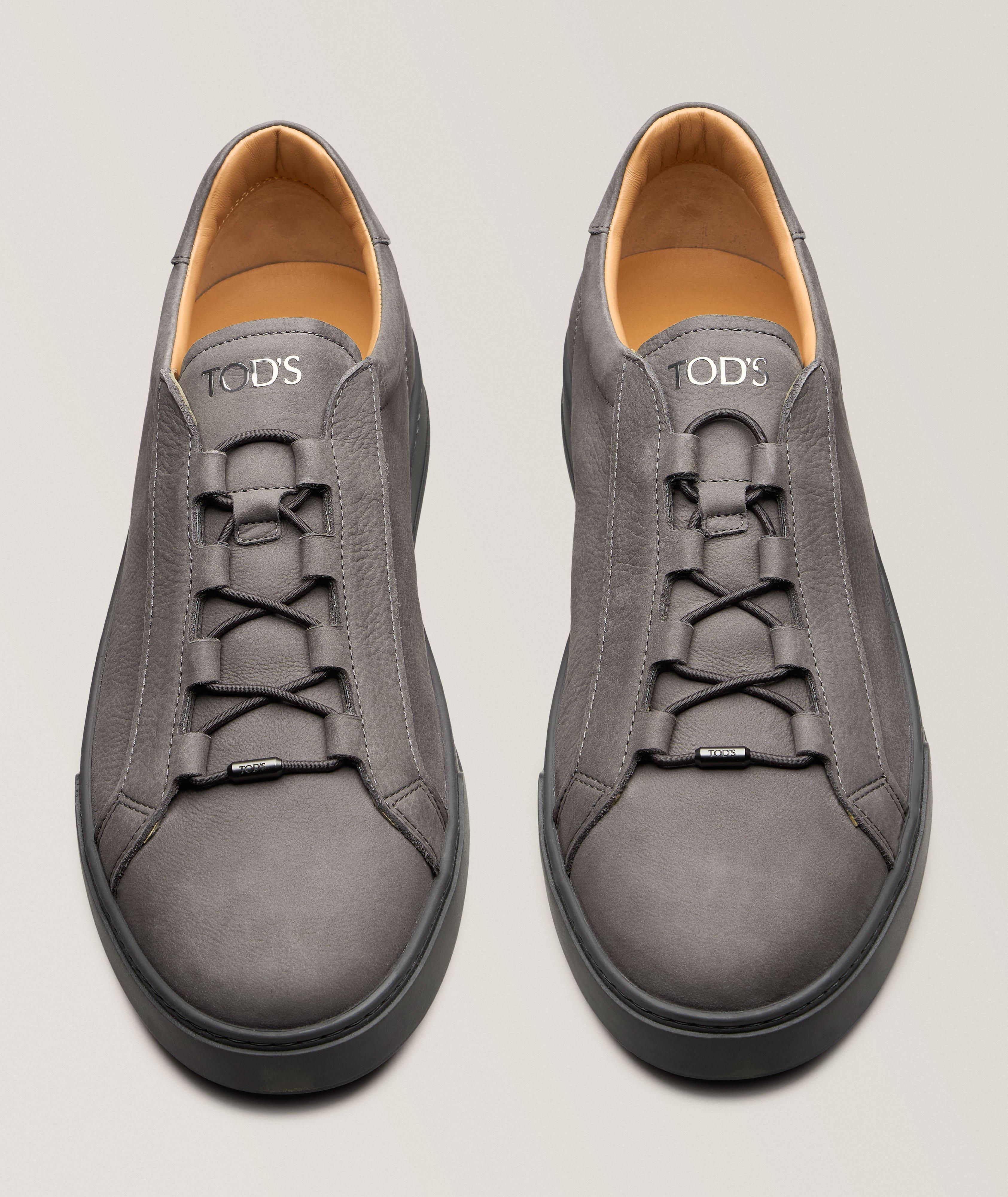 Nubuck Elastic-Lace Sneakers  image 1