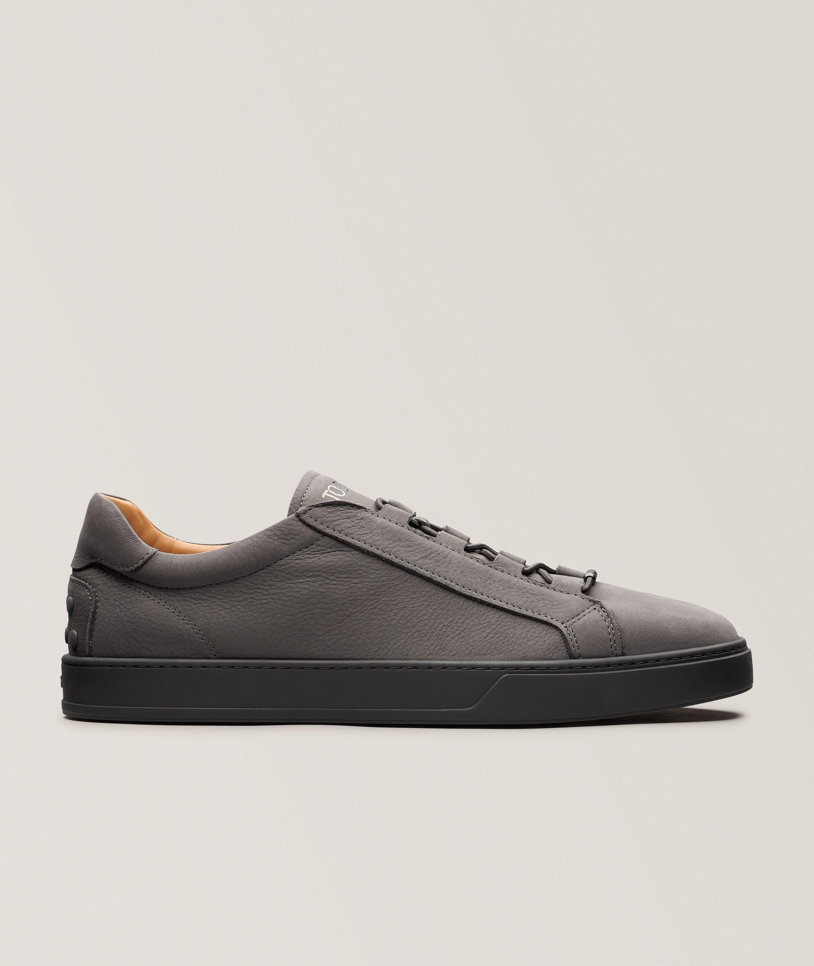 Nubuck Elastic-Lace Sneakers  image 0