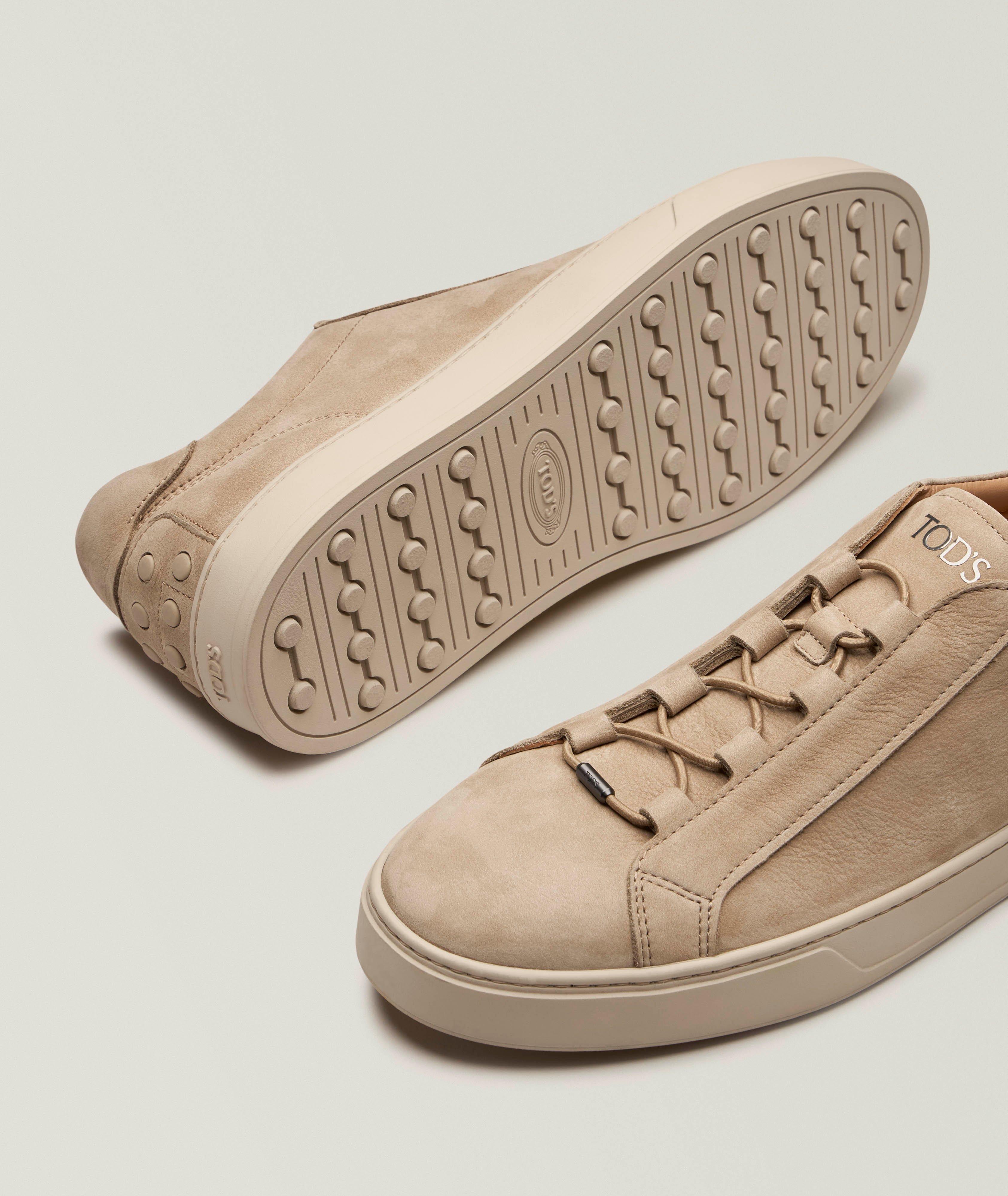 Chaussures sport lacets-élastiques nubuck image 3