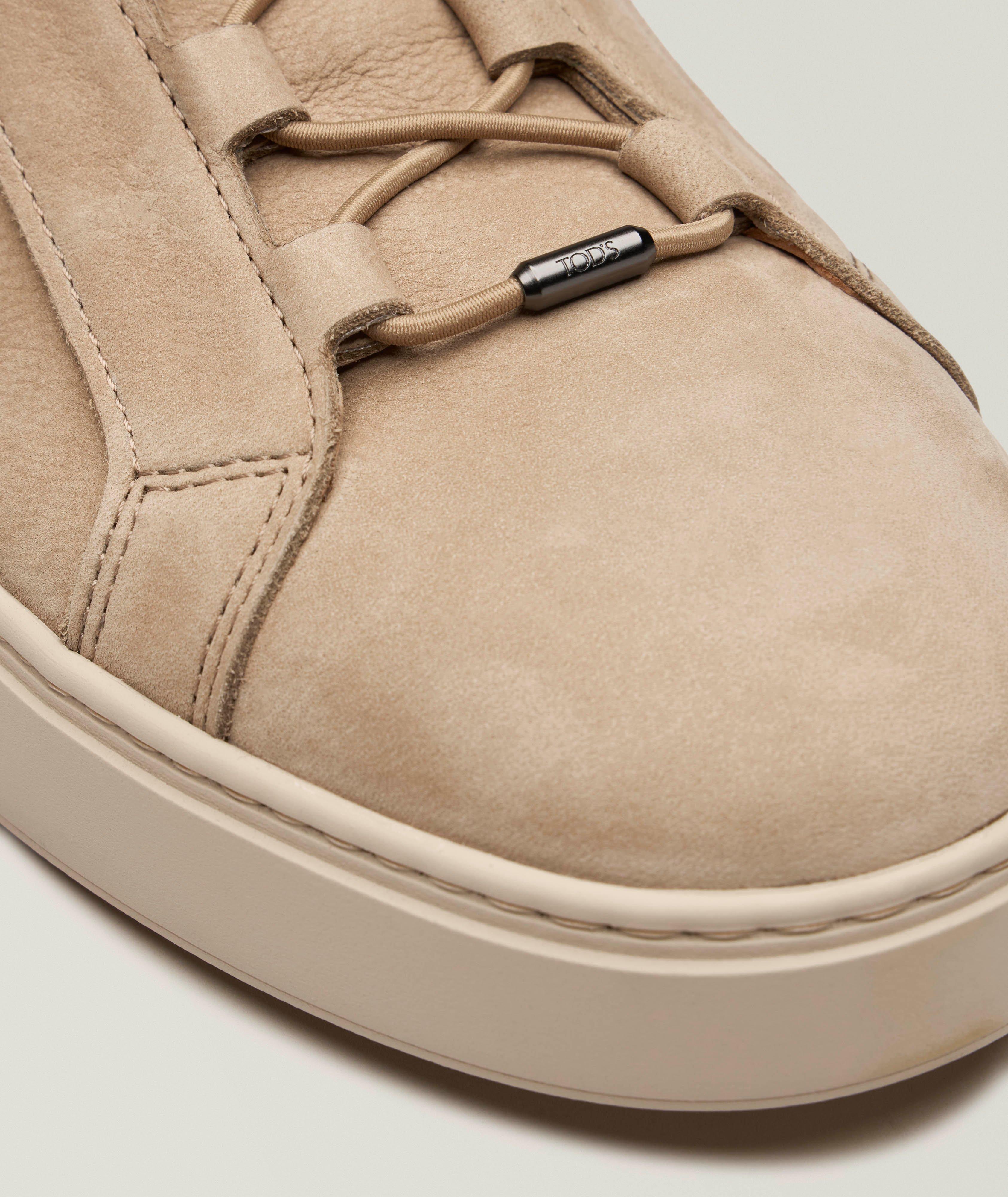 Chaussures sport lacets-élastiques nubuck image 4
